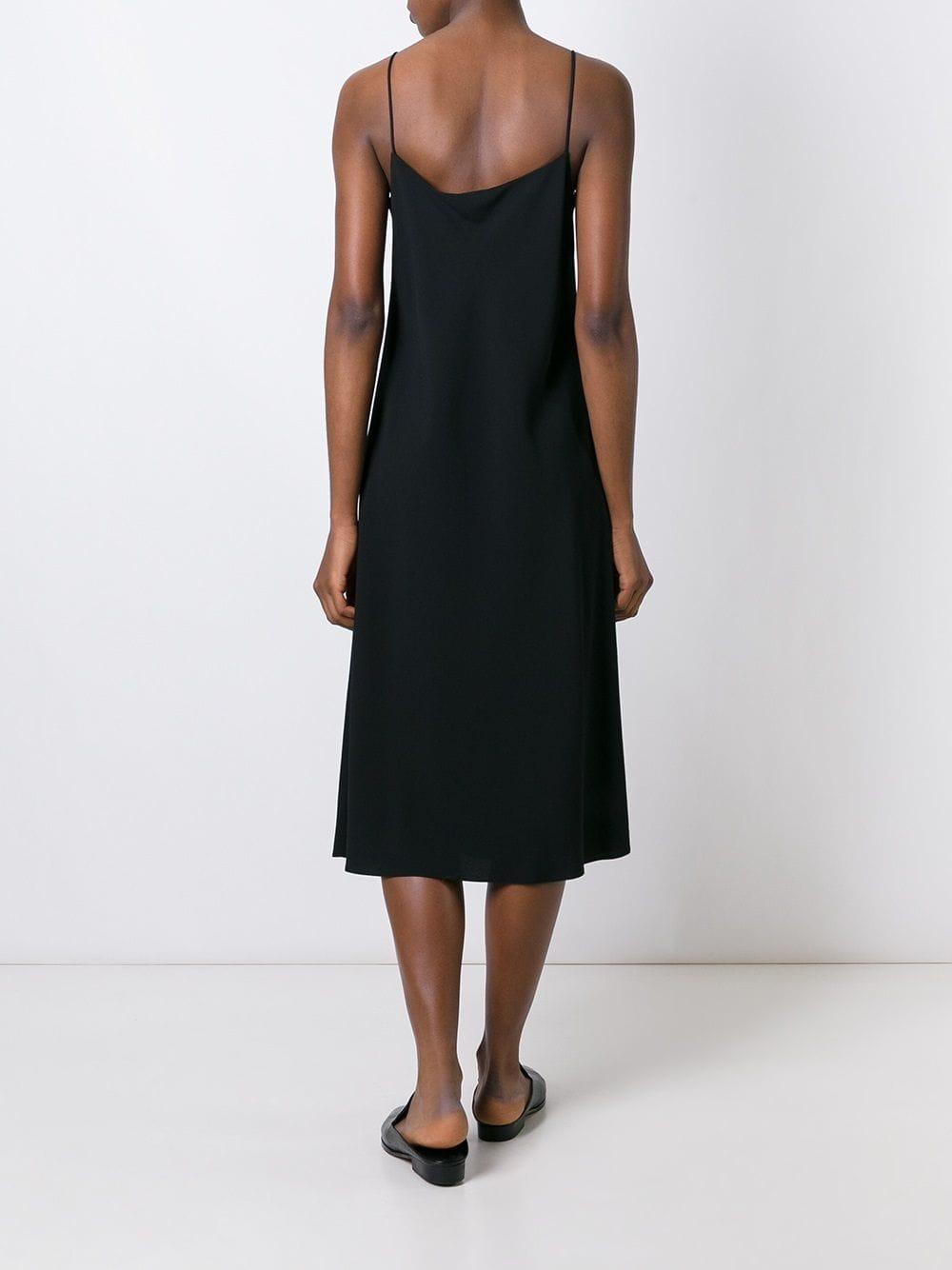 The Row 'gibbons' Dress in Black - Lyst