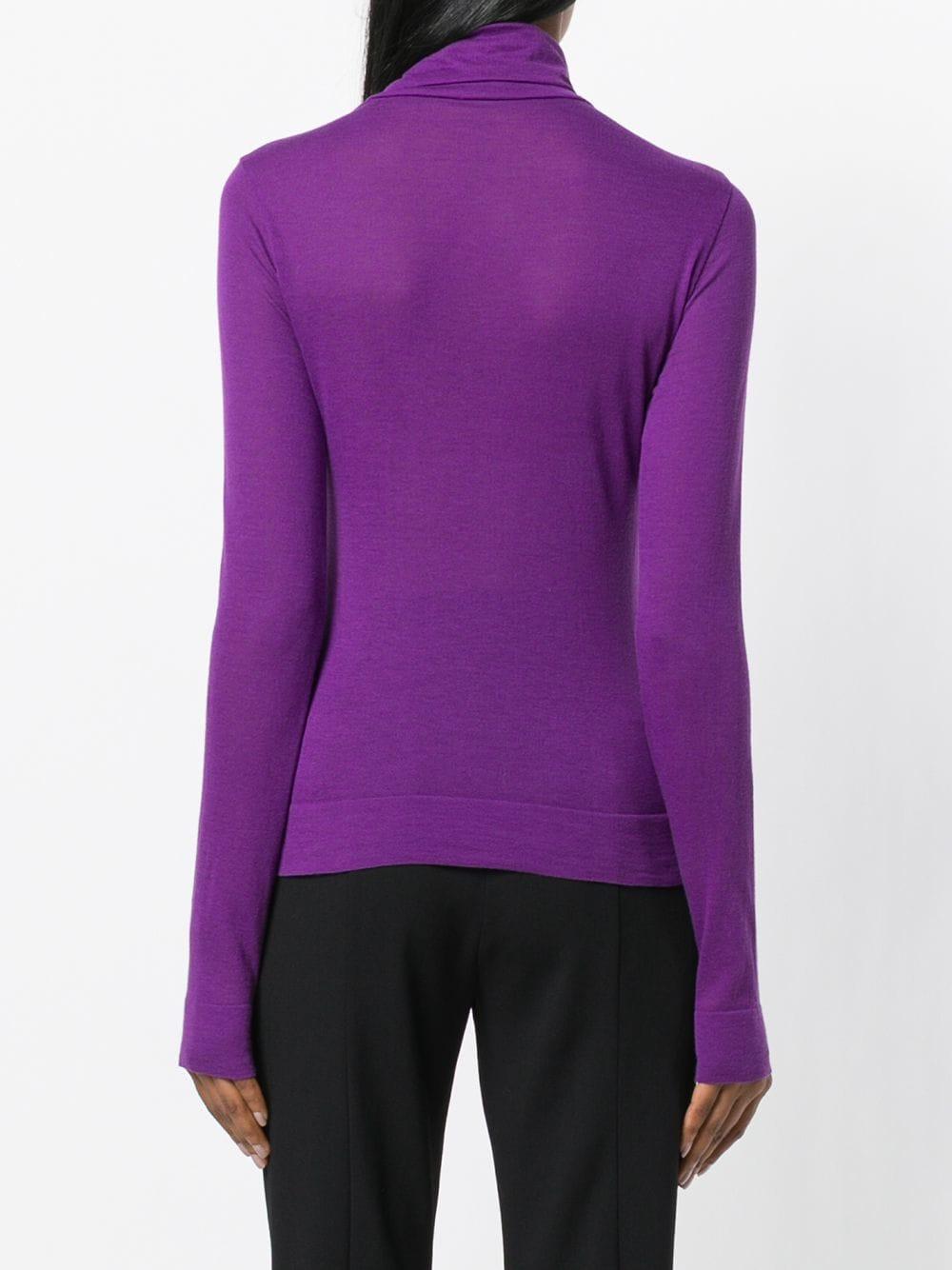 Цвет Пурпурный Sweater Turtleneck Lyst Pinko wqpZTH8
