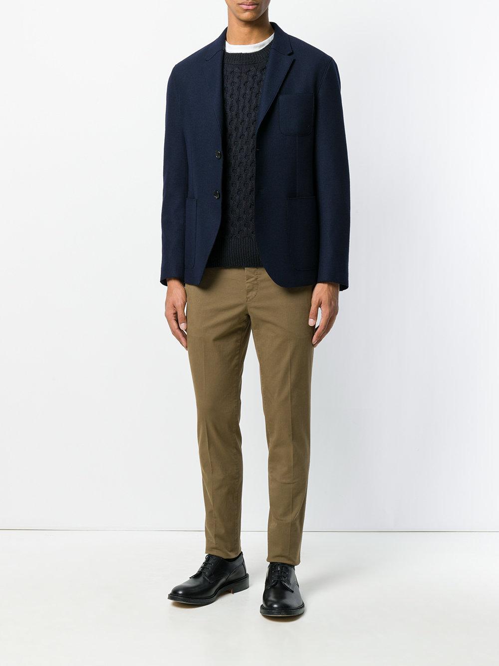 Lyst - Pt01 Classic Chinos in Brown for Men