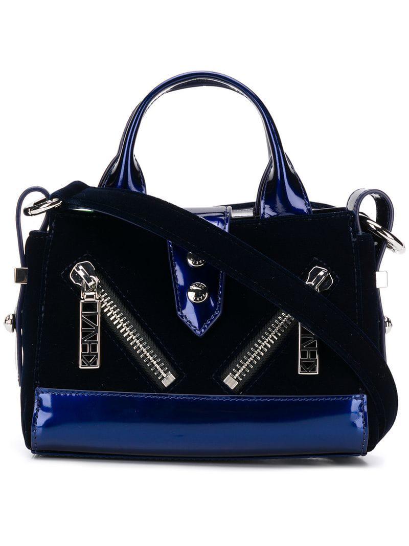 Kenzo Micro Kalifornia Handbag Holiday Capsule In Blue Lyst Kenzo Women S Blue Micro Kalifornia Handbag Holiday Capsule