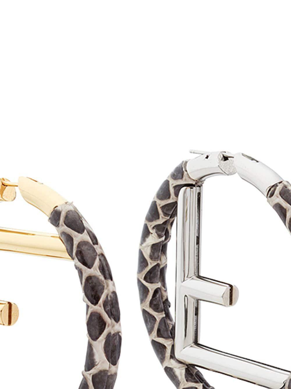 fendi small hoops