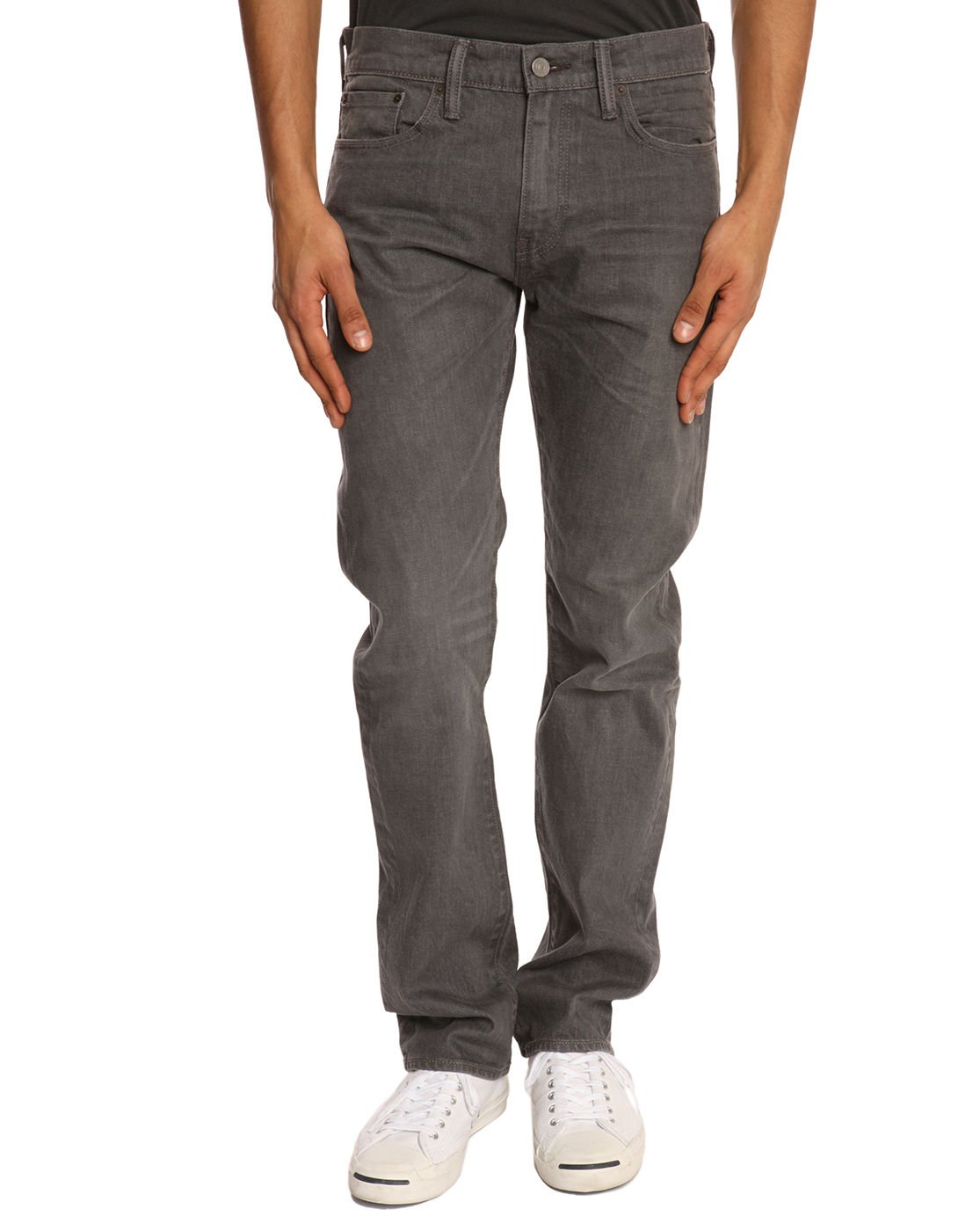 Levi's 504 Faded Grey Tapered Jeans in Gray for Men (grey) | Lyst