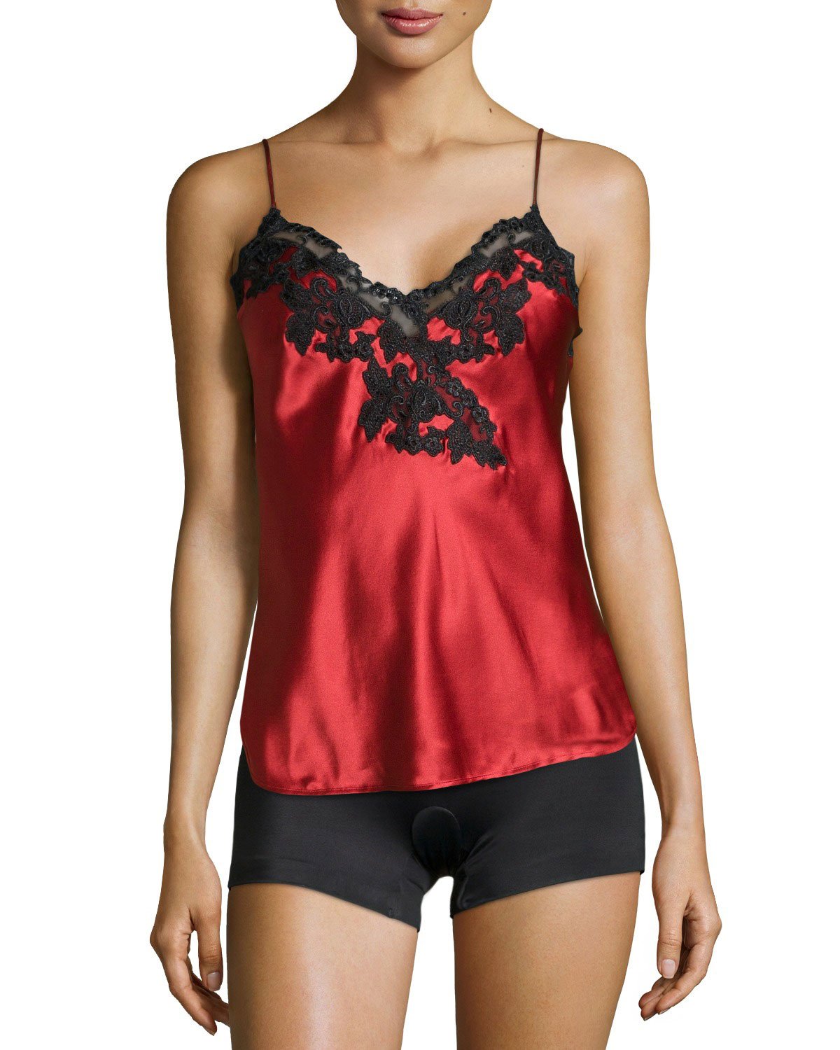 v neck lace camisole