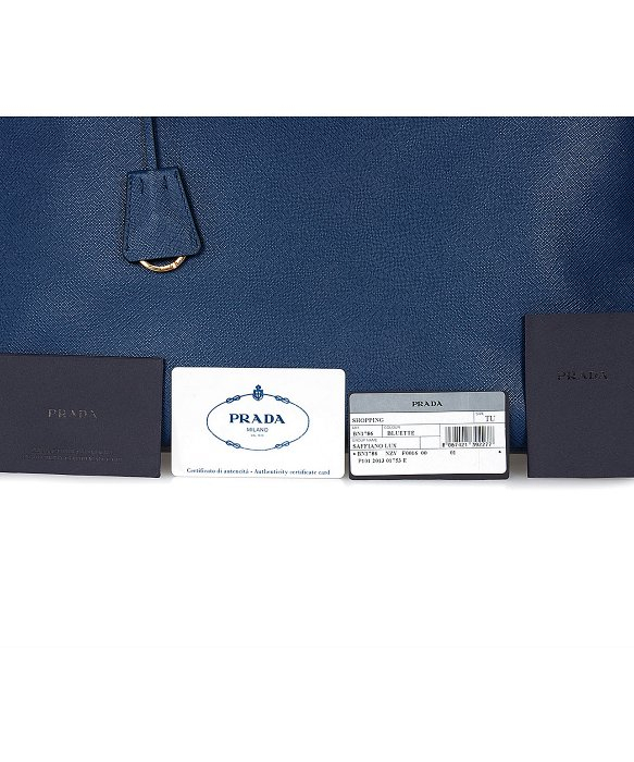 Prada Bn1786 Bag - Navy Blue Bluette Saffiano Lux Calf Leather ...  