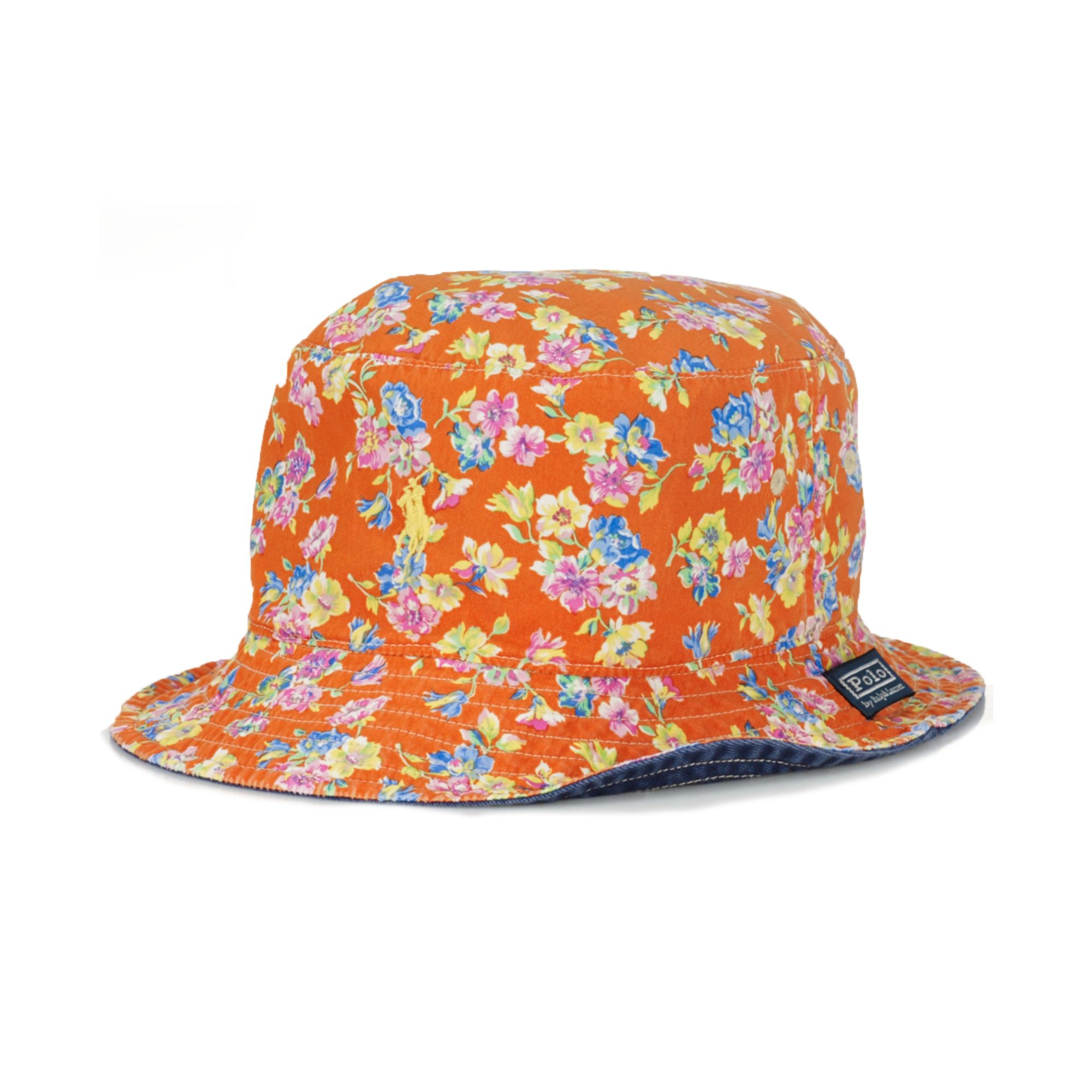 Ralph lauren Polo Big and Tall Reversible Bucket Hat in Blue for Men | Lyst