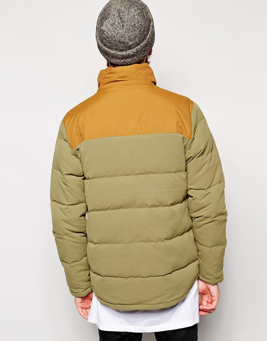 green patagonia down jacket