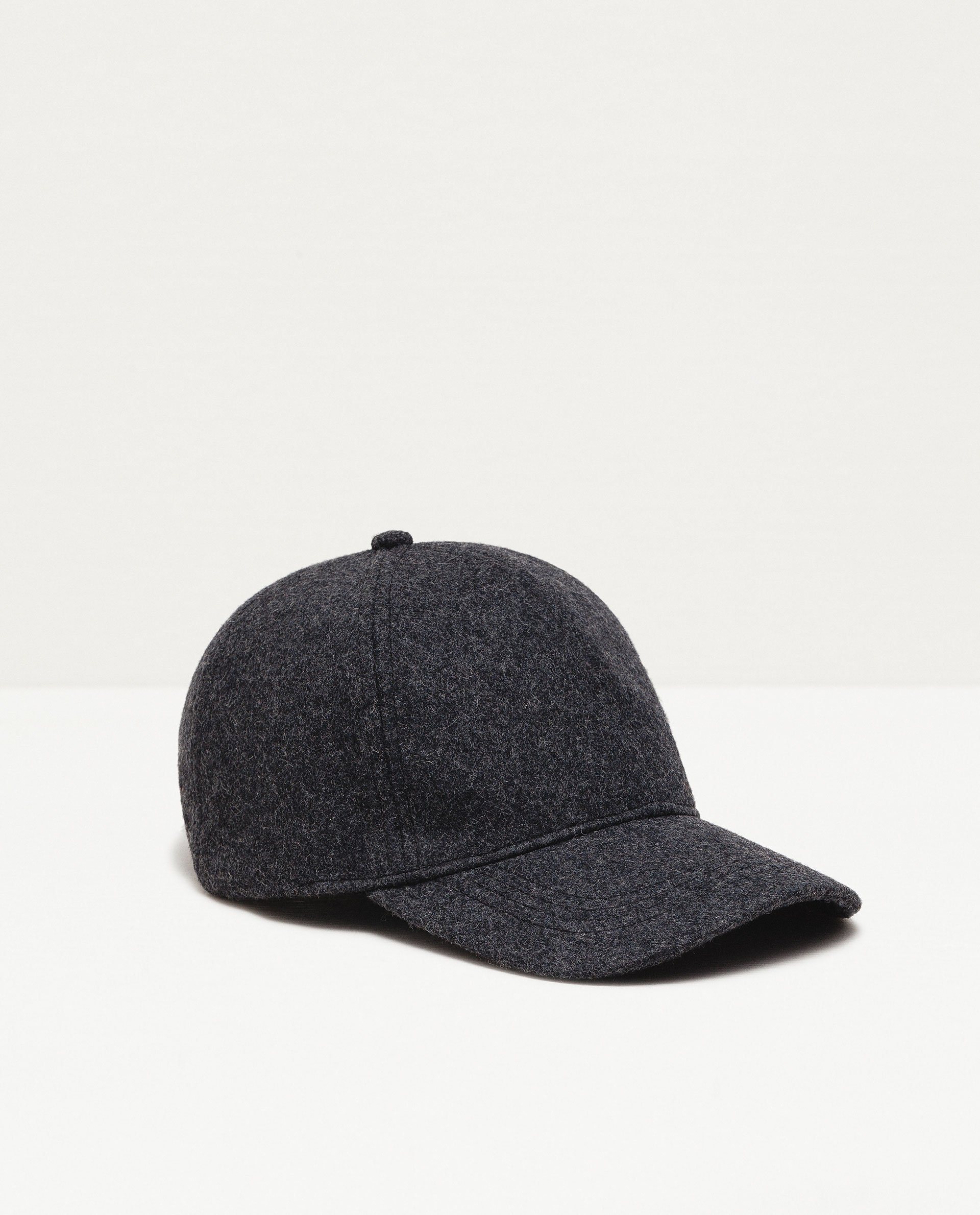 Zara Felt Woollen Cap in Gray for Men (Dark grey) Lyst