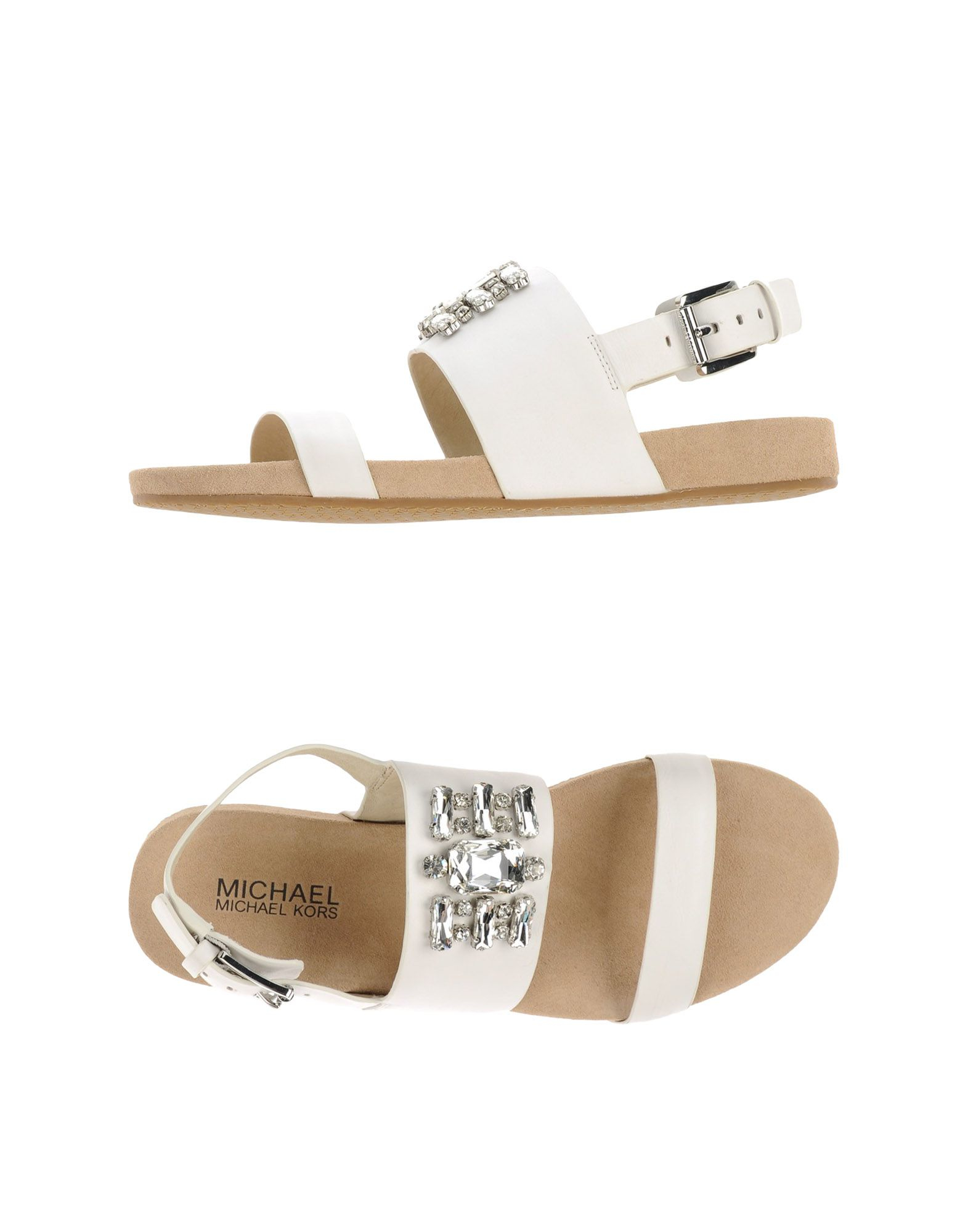 Michael michael kors Sandals in White - Save 48% | Lyst