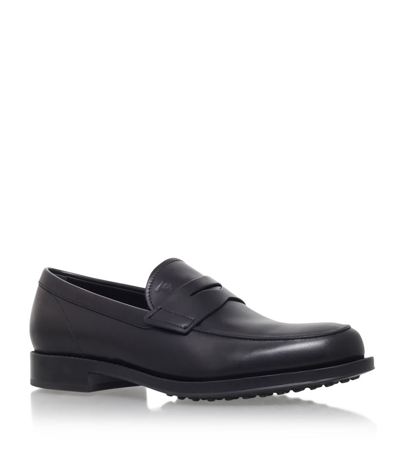 Tod's Penny Loafer in Black for Men Lyst