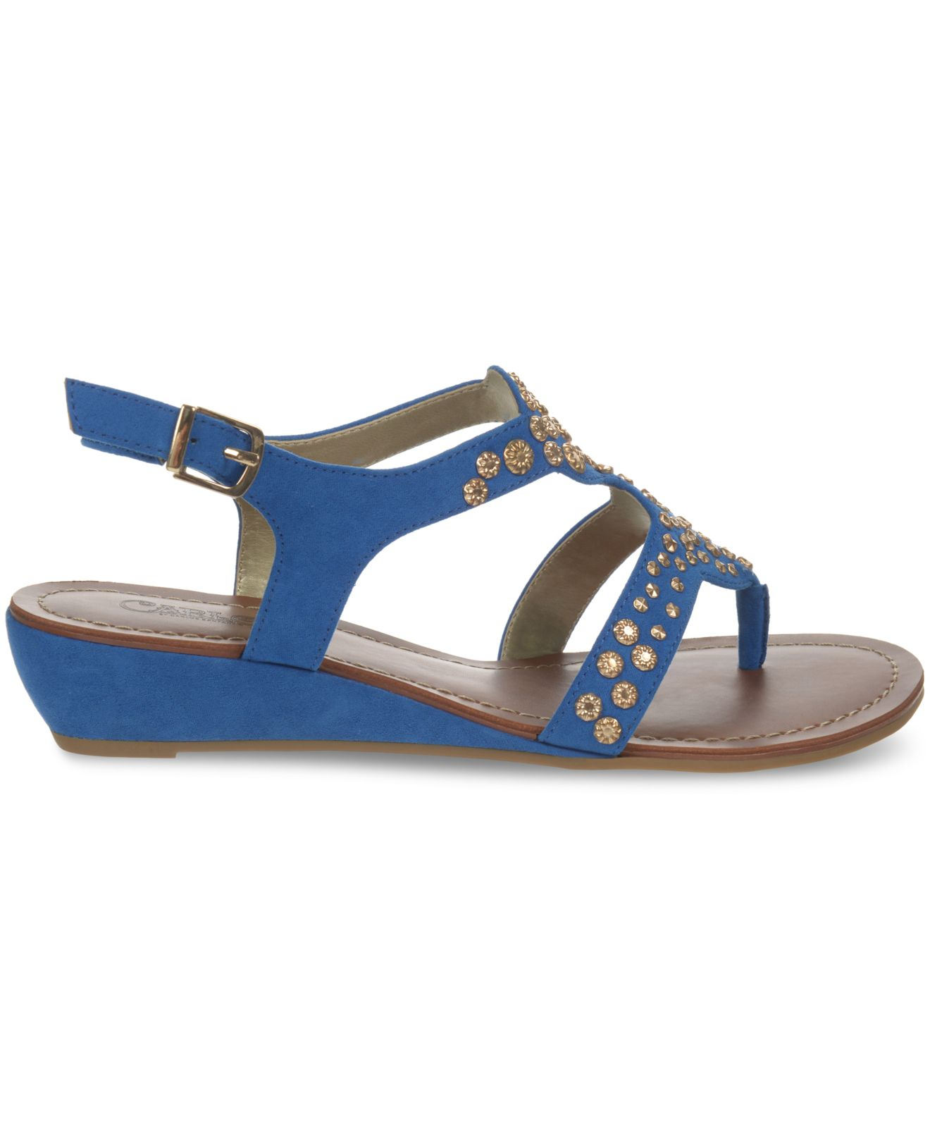 Lyst Carlos By Carlos Santana Mira Flat Thong Sandals in Lyst Carlos By Carlos Santana Mira Flat Thong Sandals in