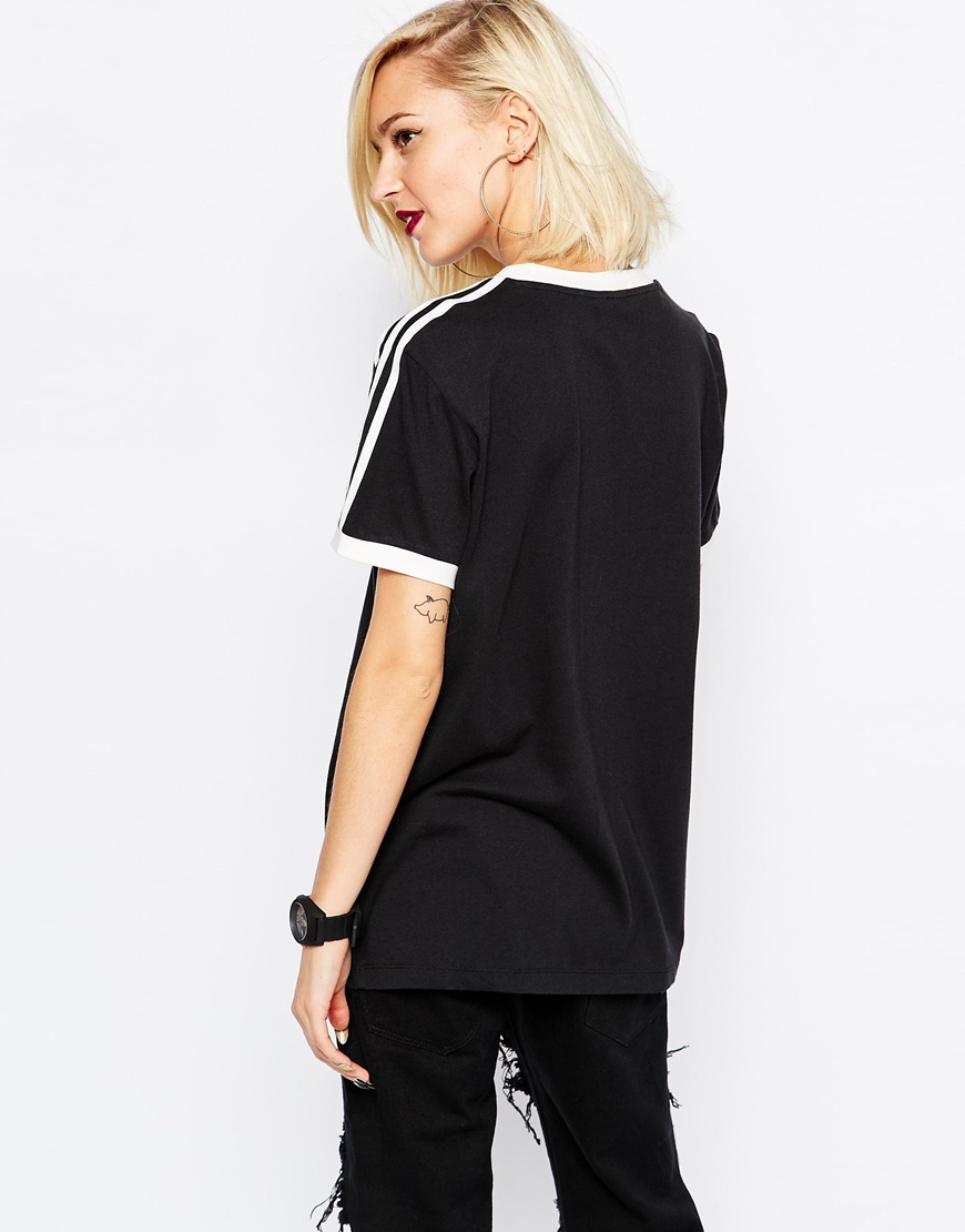 adidas originals 3 stripe tee adidas originals 3 stripe tee