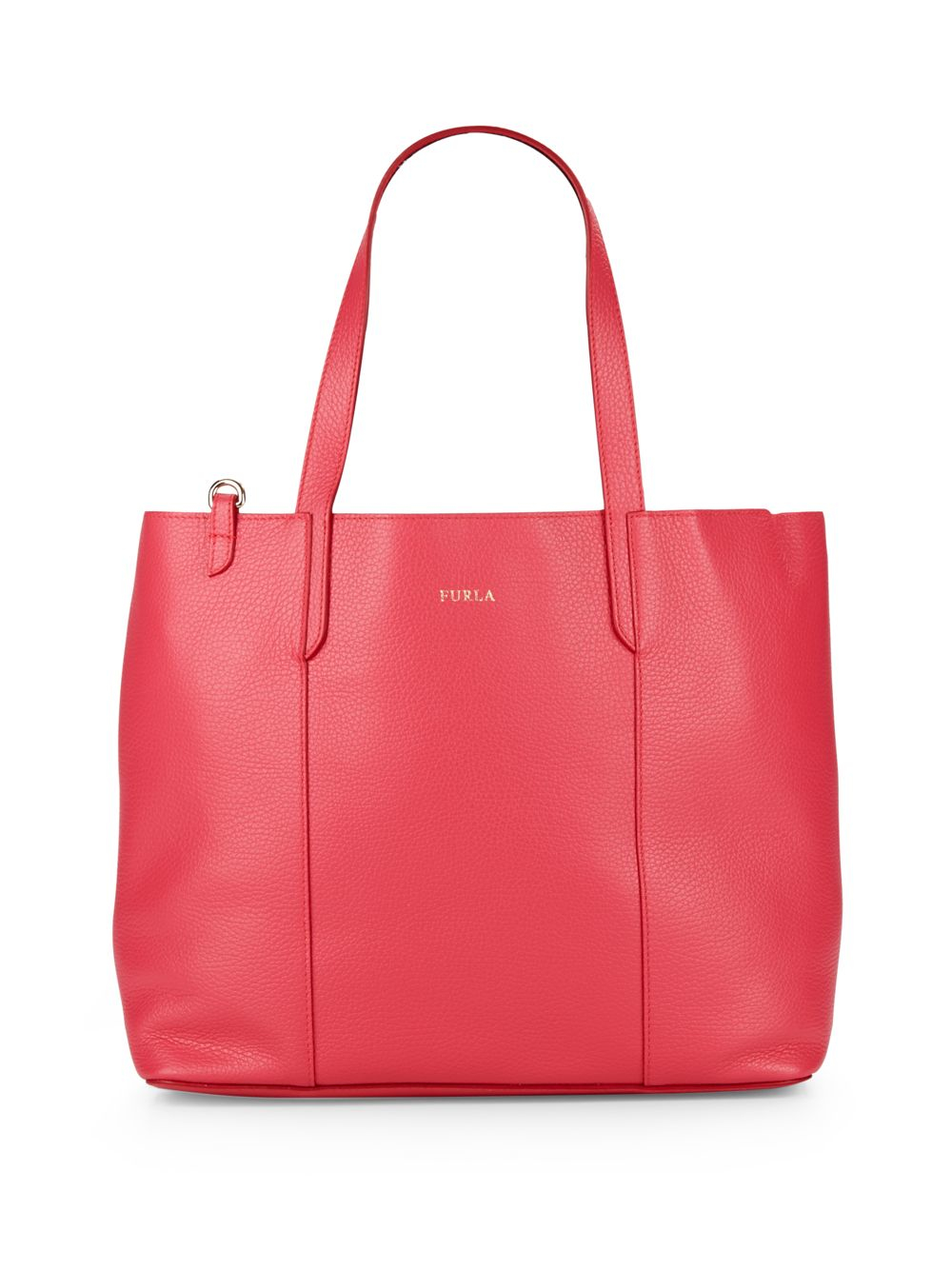 Furla Elle Leather Tote in Red Lyst