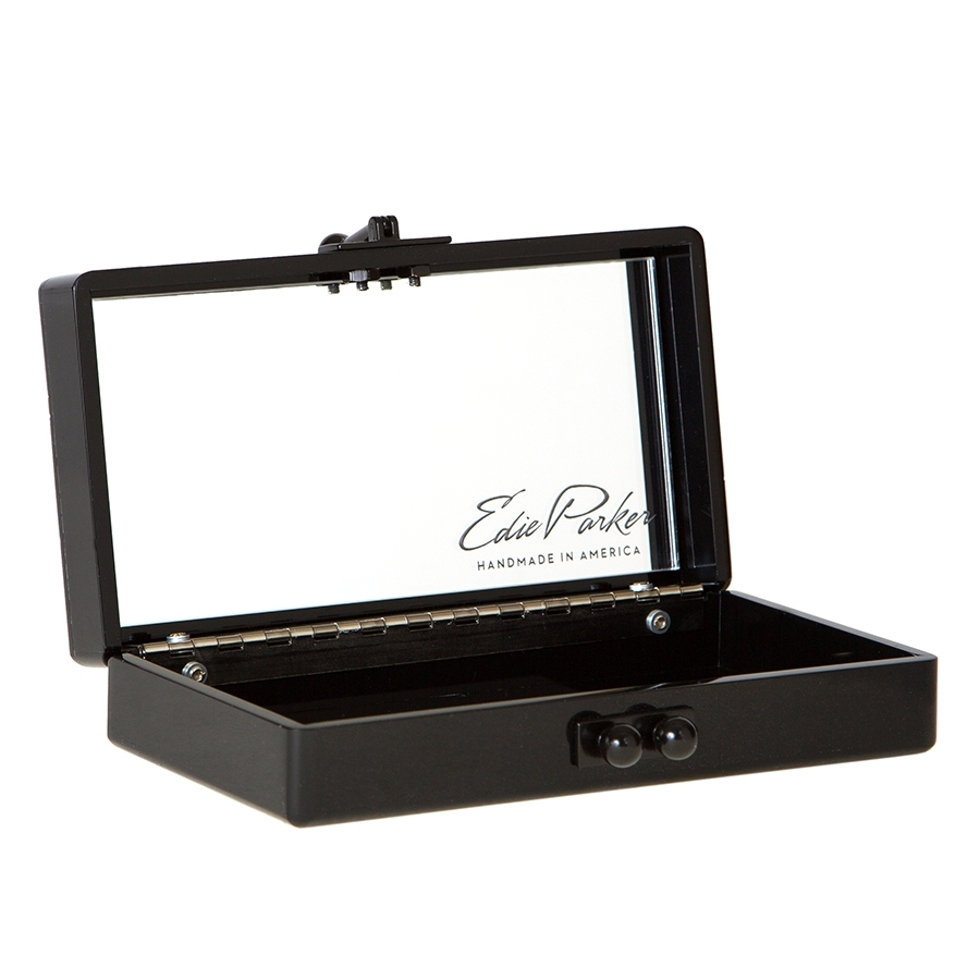 Edie parker Jean Stars Clutch in Black | Lyst