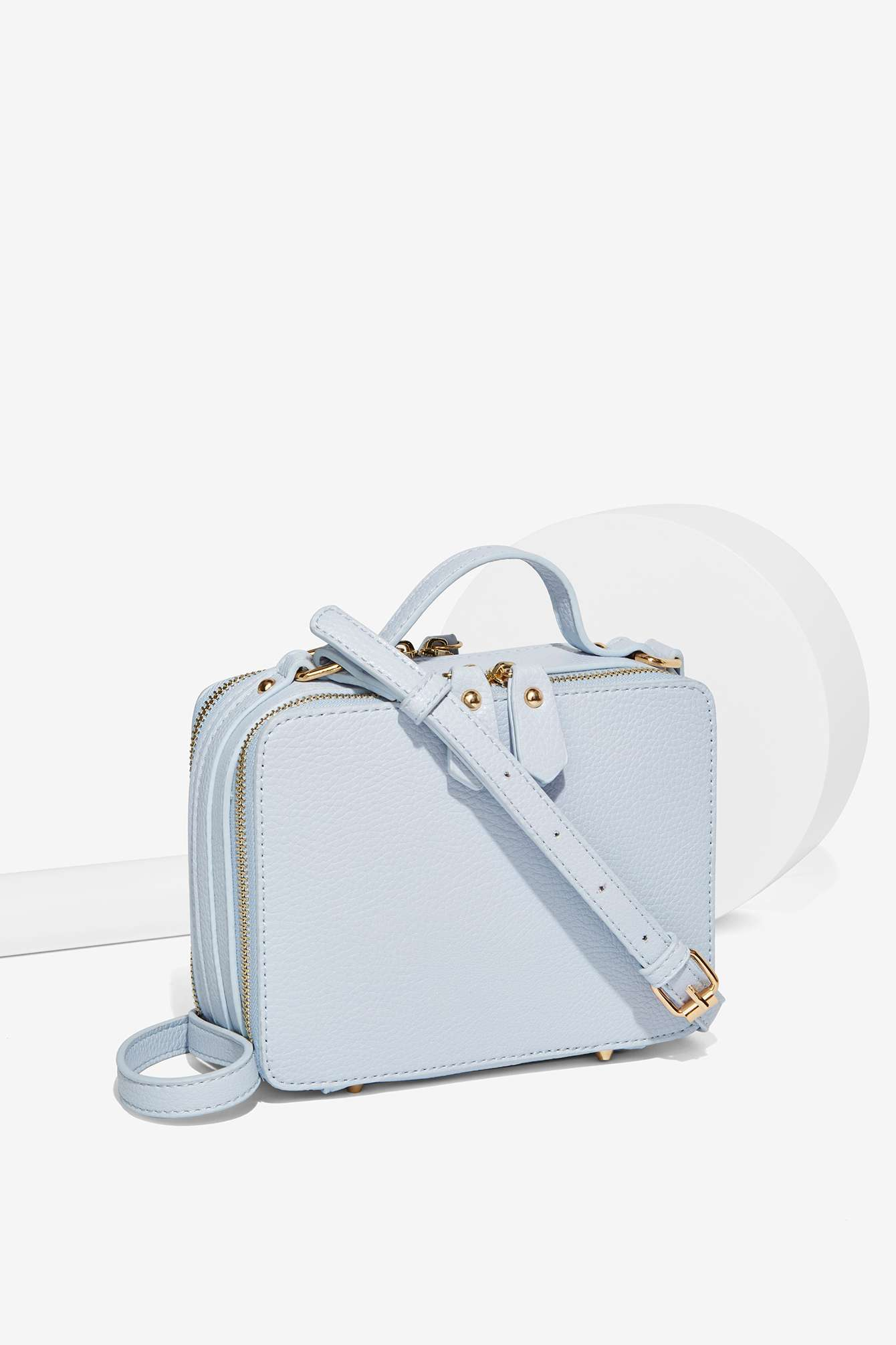Lyst Nasty Gal Skylar Crossbody Bag In Blue Gallery