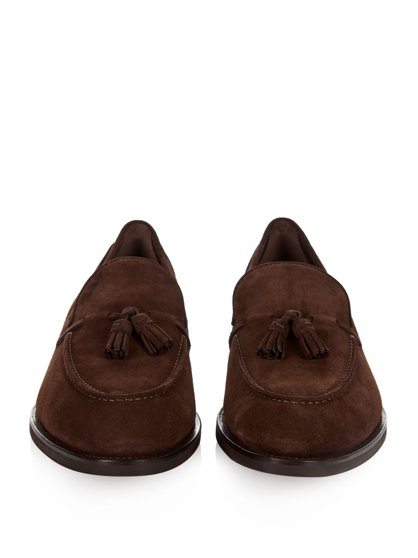 tods tassel loafers