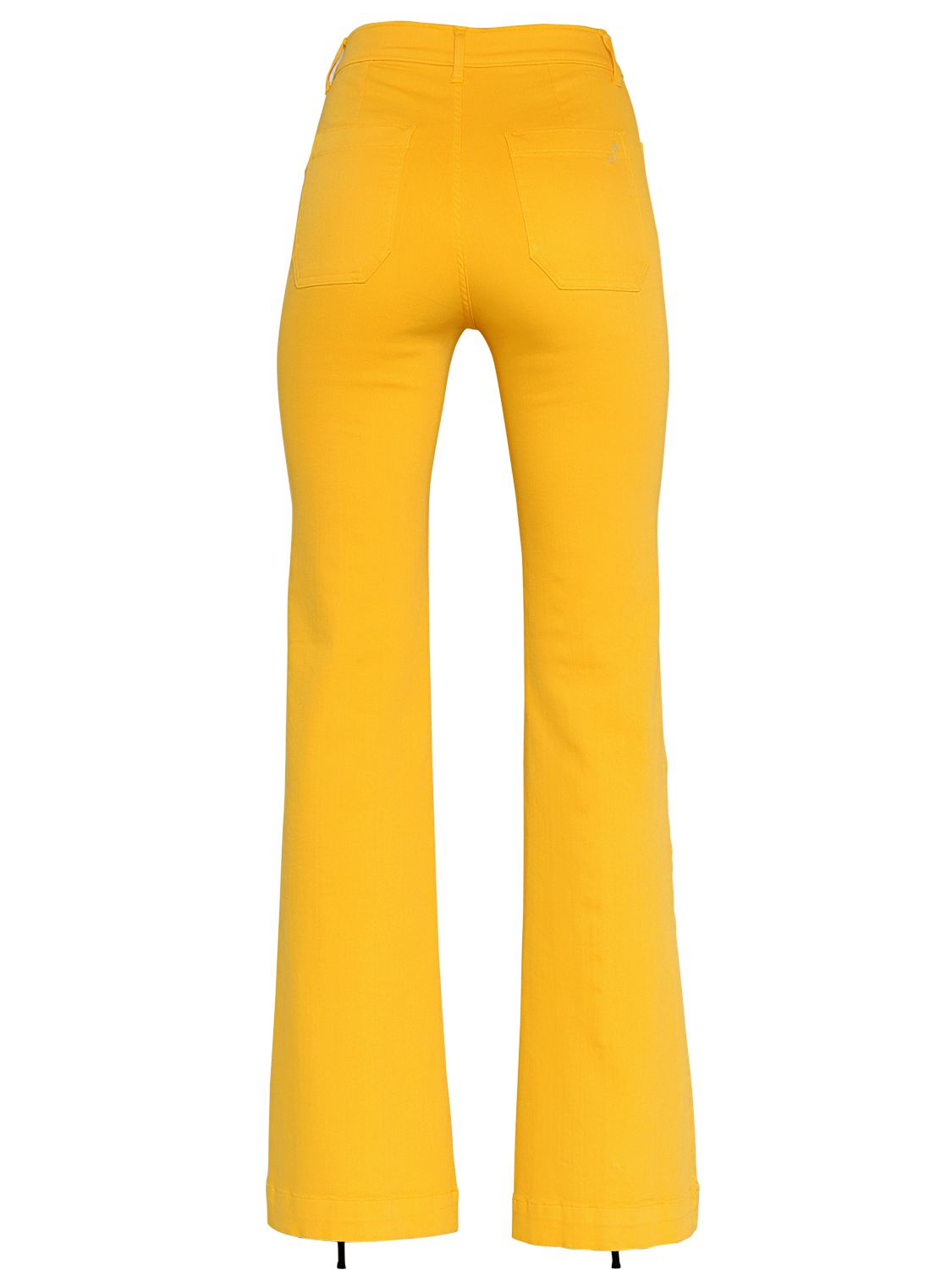 Seafarer Circe Stretch Cotton Denim Jeans in Yellow | Lyst