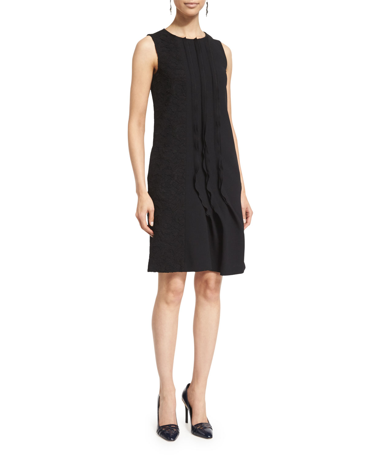 Oscar De La Renta Black Dress