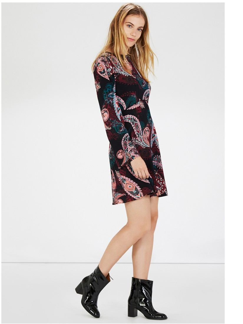 Warehouse Paisley Babydoll Dress Lyst