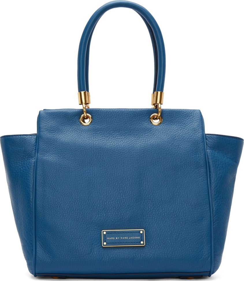 Lyst - Marc By Marc Jacobs Blue Leather Bentley Shoulder Bag in Blue