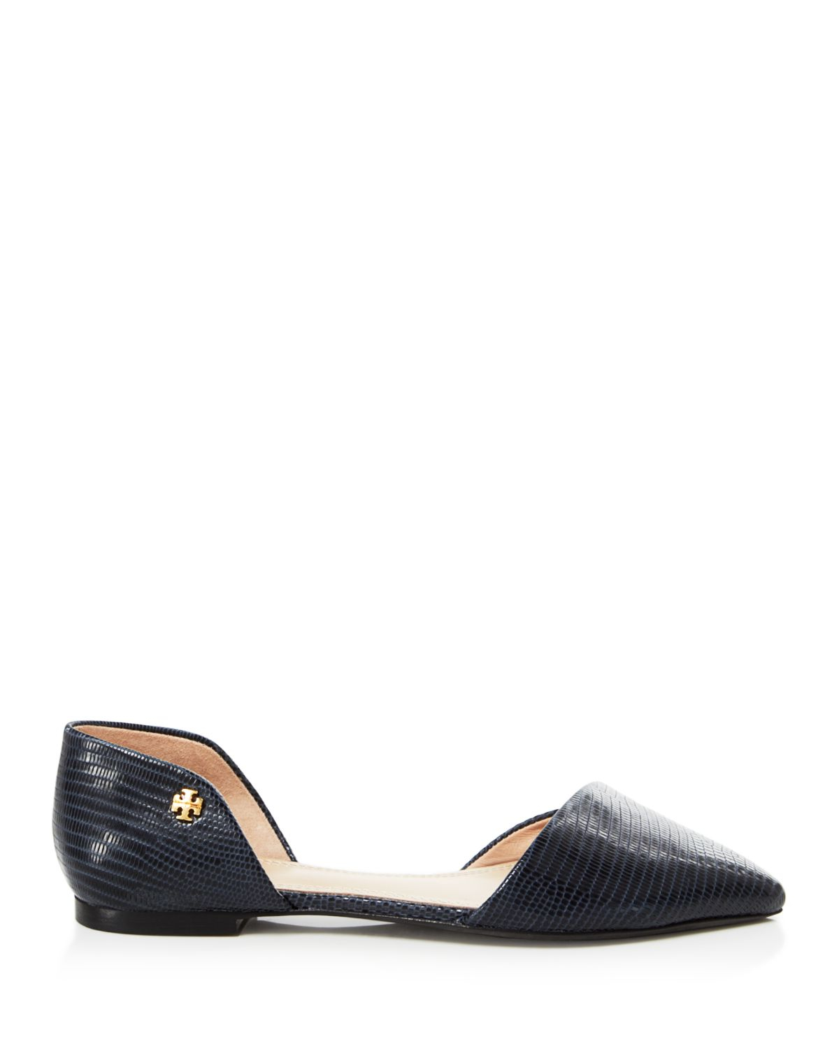 gray pointed flats