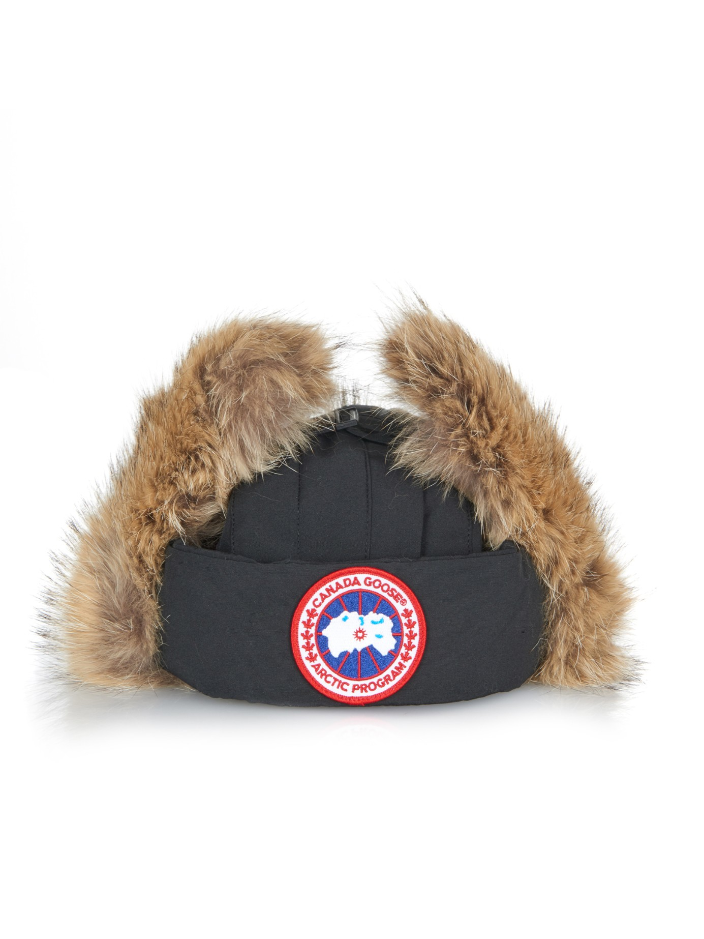 canada goose coyote fur aviator hat canada goose coyote fur aviator hat