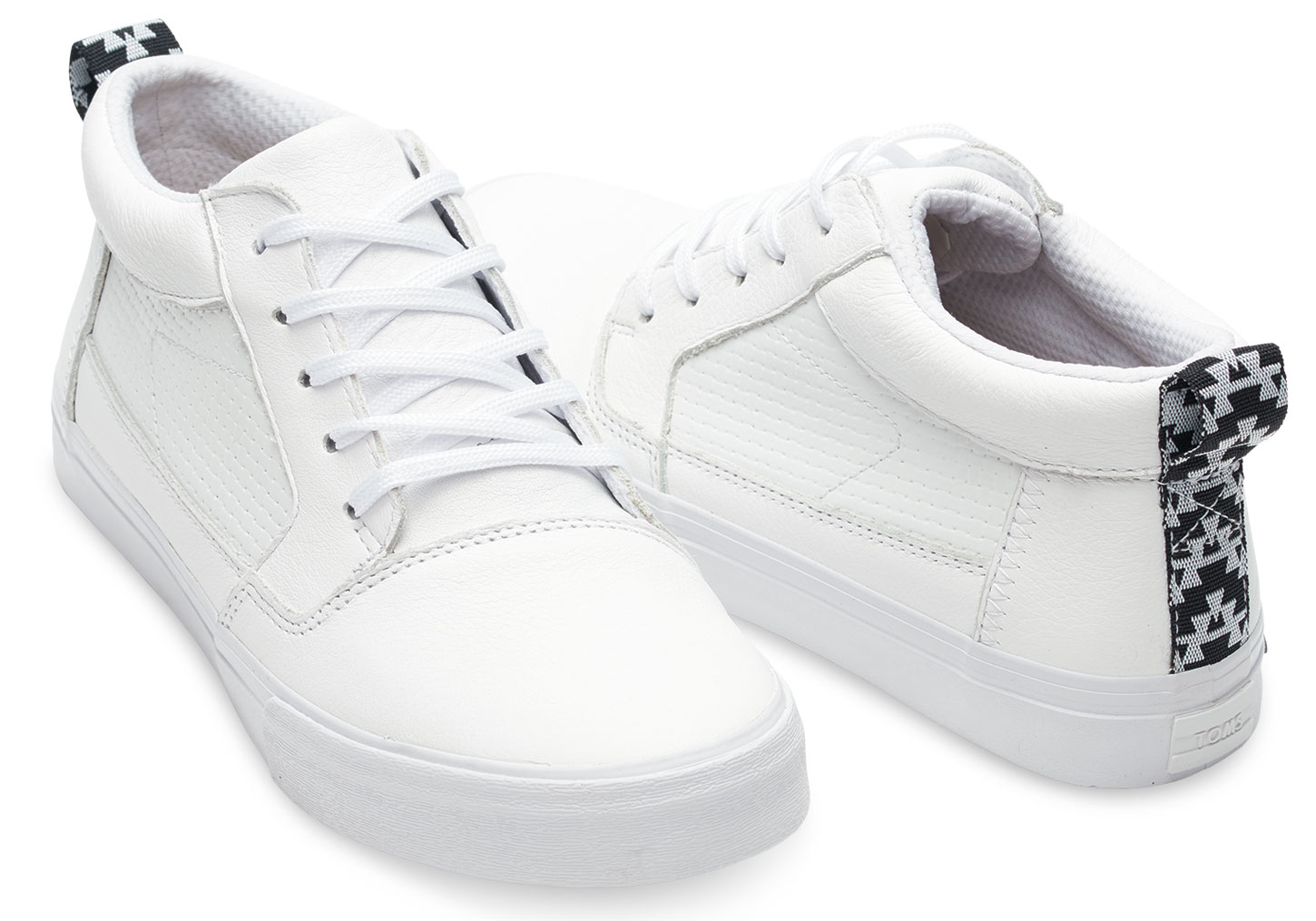 white leather toms