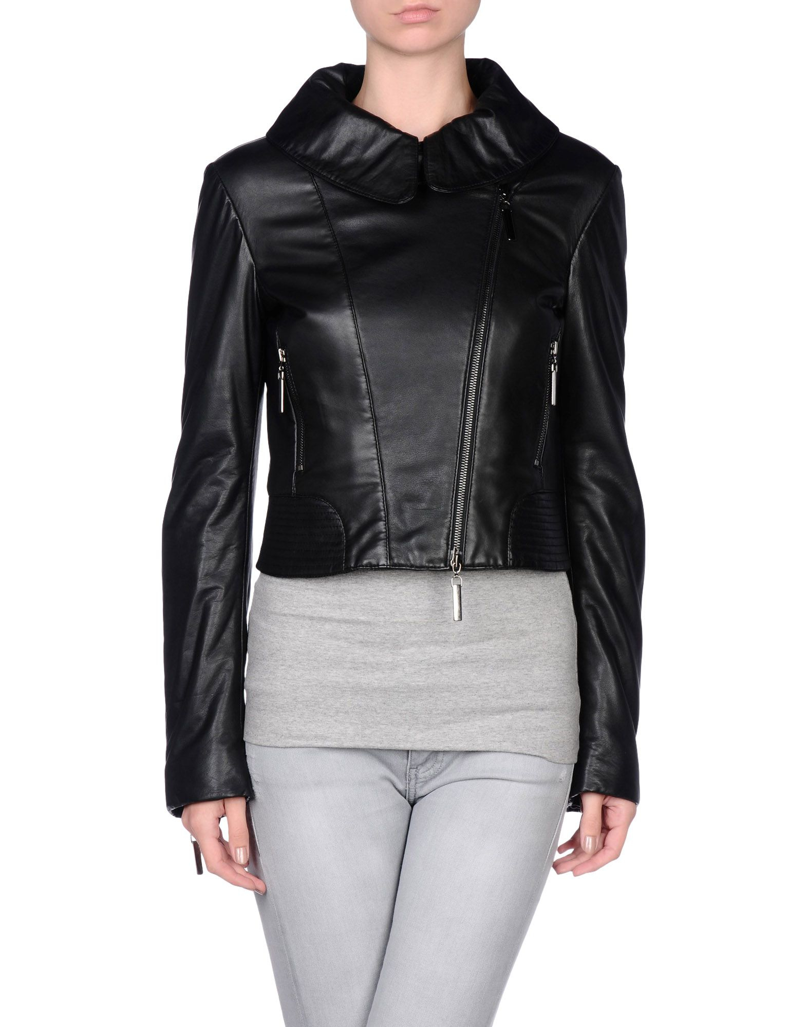 Lyst - Philosophy Di Alberta Ferretti Jacket in Black