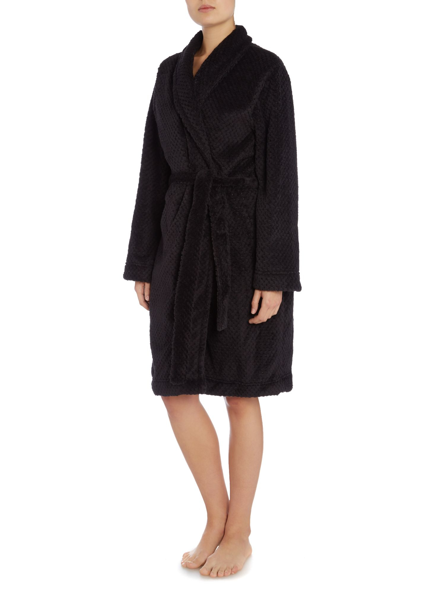 calvin klein silk robe