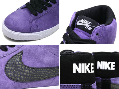 nike blazer high violet