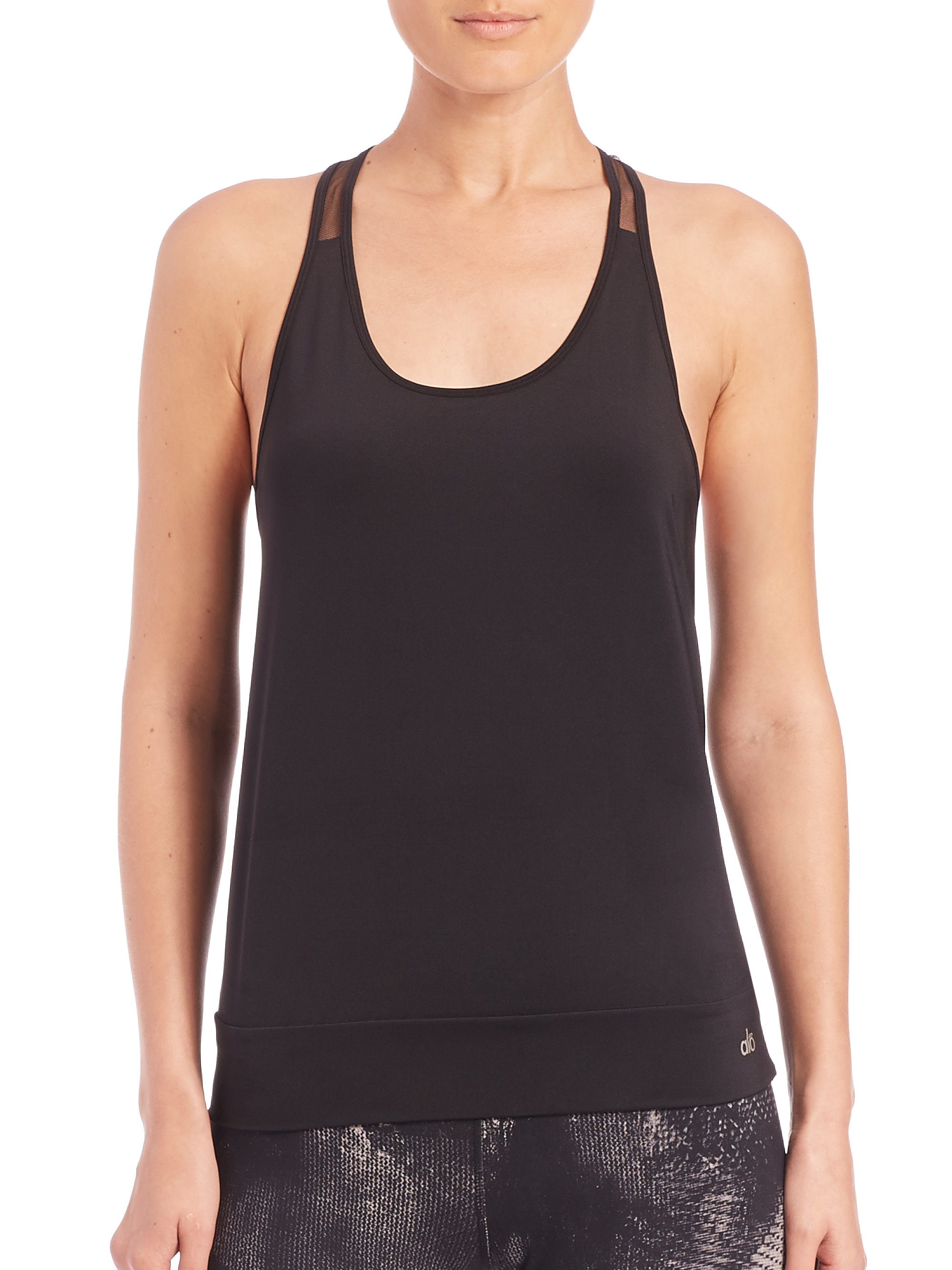 alo yoga mesh top