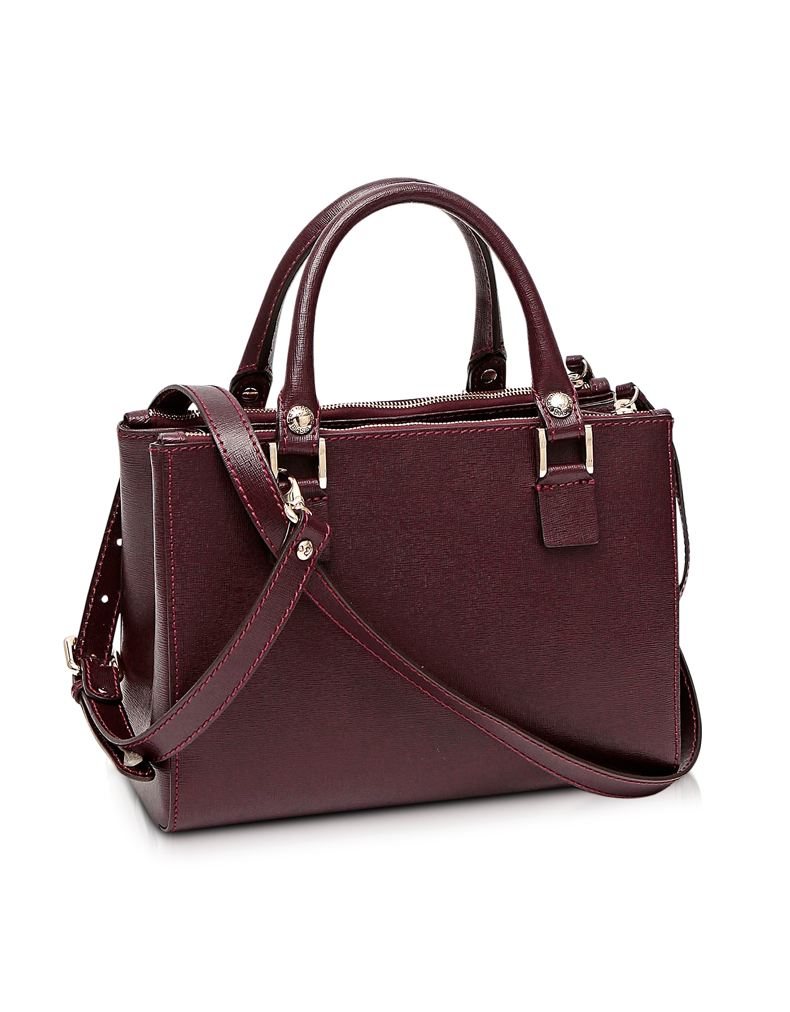 Lyst Francesco Biasia Kilburn Lizard Embossed Leather Satchel Bag Gallery