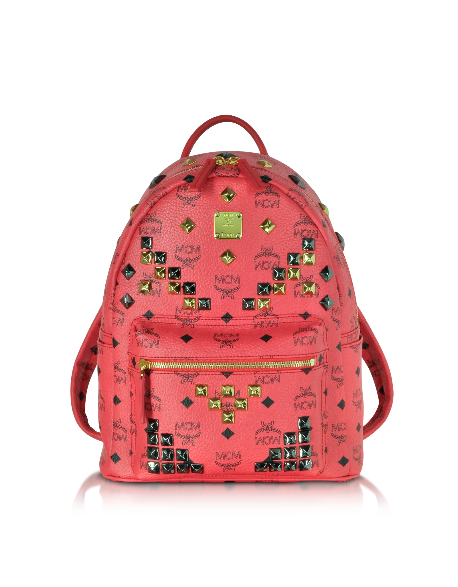 red small backpack