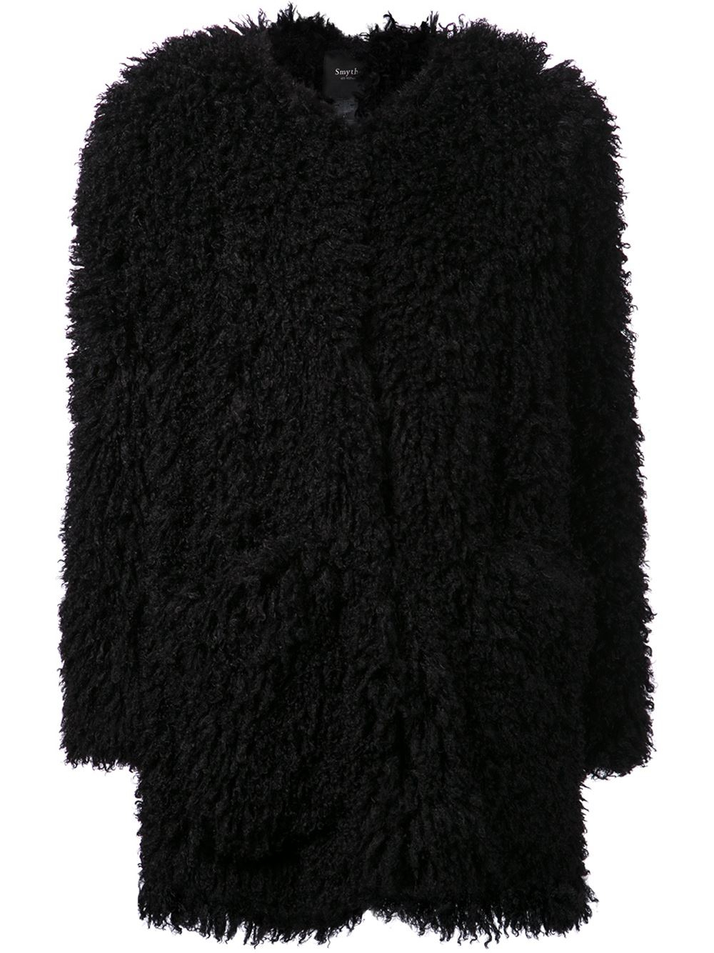 Lyst - Smythe Fuzzy Jacket in Black