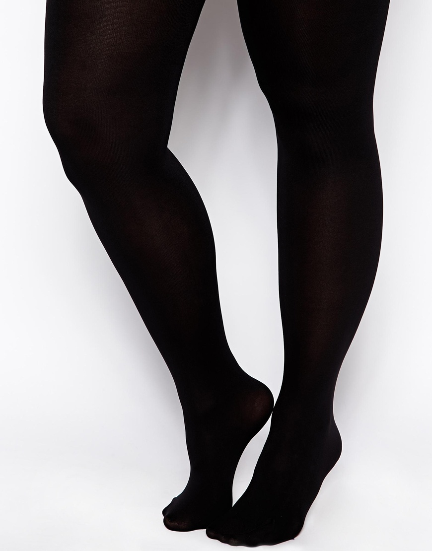 lyst-asos-200-denier-tights-in-black