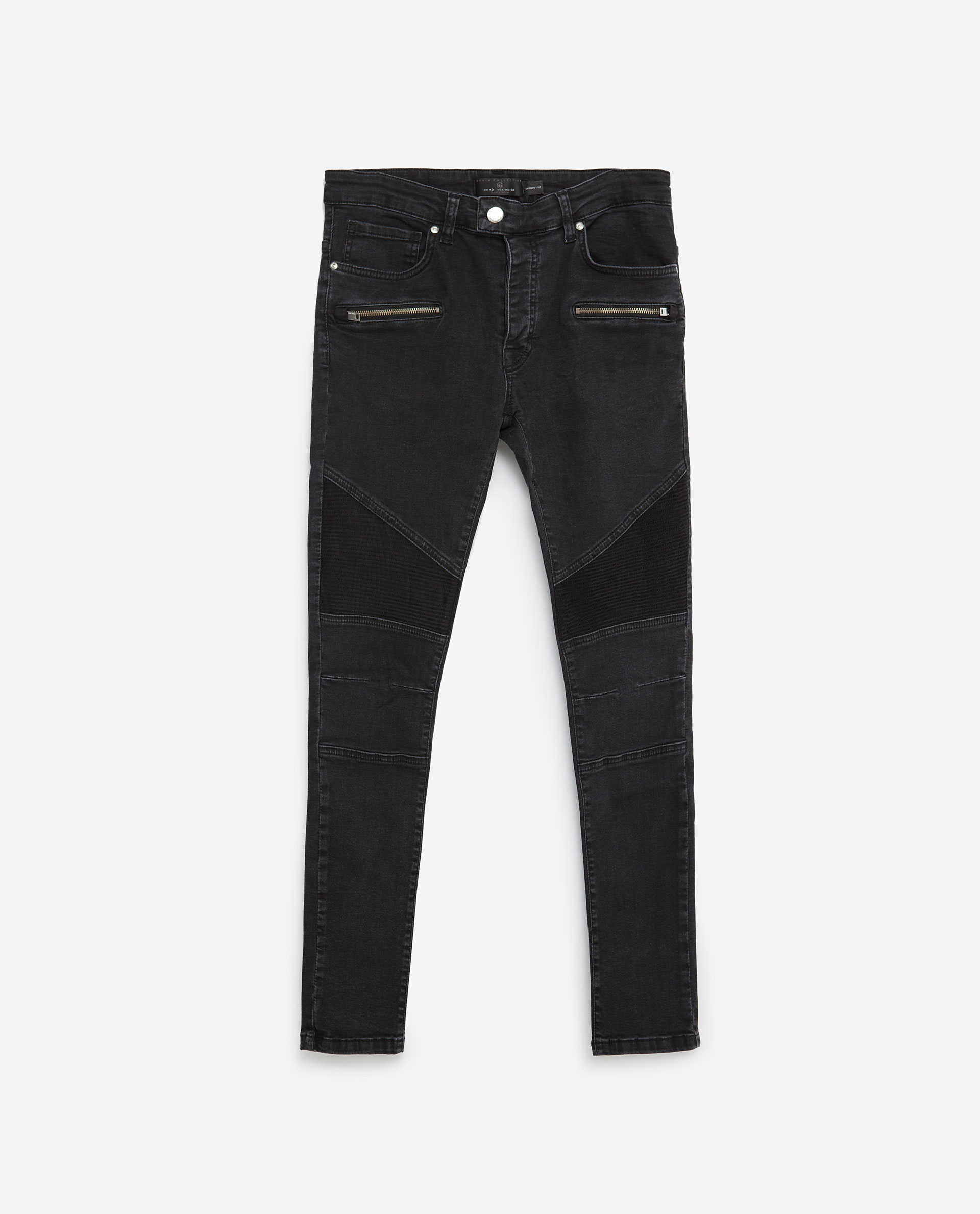 Zara Skinny Jeans in Black for Men | Lyst