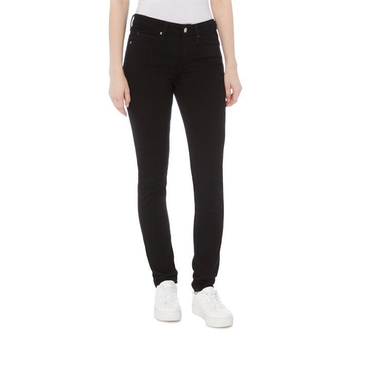 calvin klein high rise ankle skinny jeans