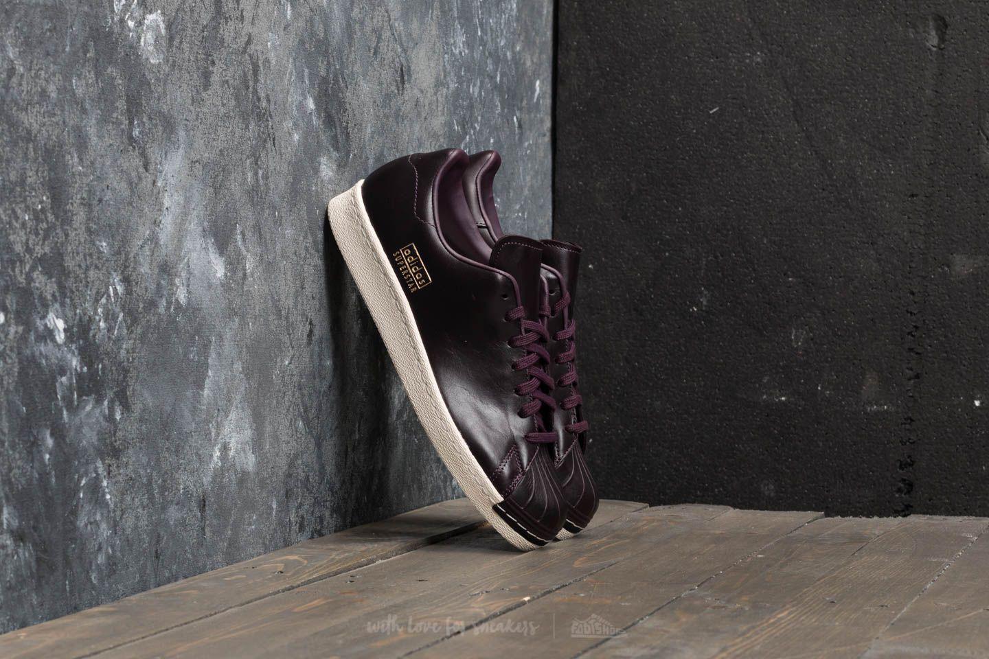 Lyst - Adidas Originals Adidas Superstar 80s Clean Noble Red/ Noble ... adidas Originals. Men's Adidas Superstar 80s Clean ...