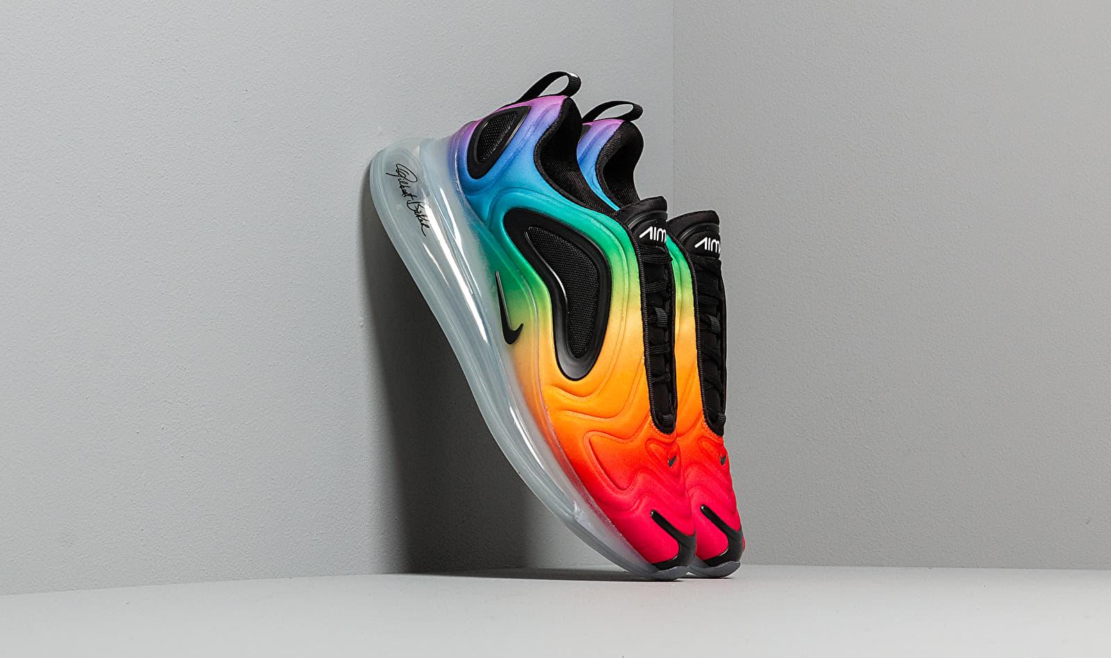 nike air max 720 black multicolor