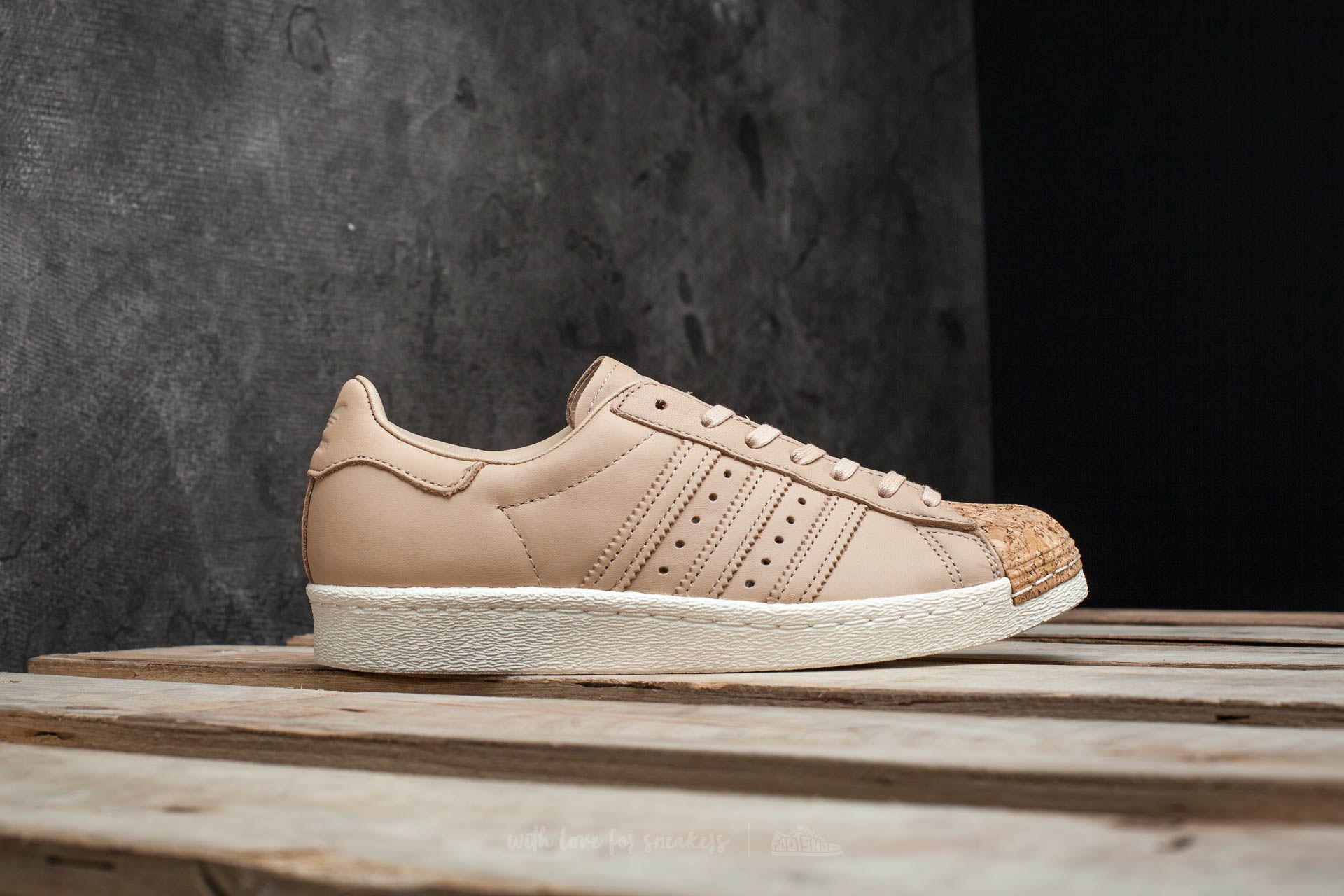 lyst adidas originali adidas superstar cork w pallido nudo / bianco lyst adidas originali adidas superstar cork w pallido nudo / bianco