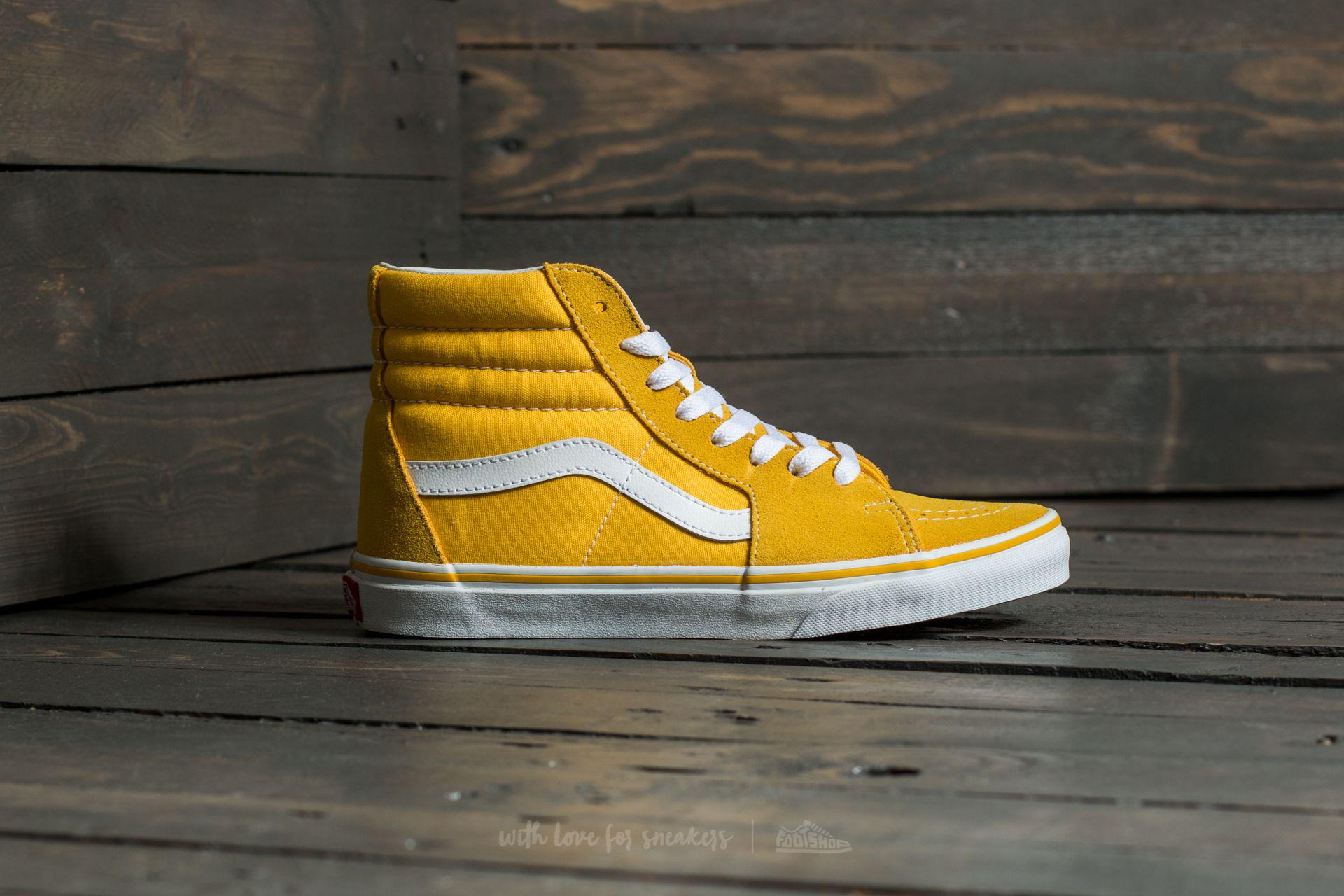 sk8 hi vans yellow sk8 hi vans yellow