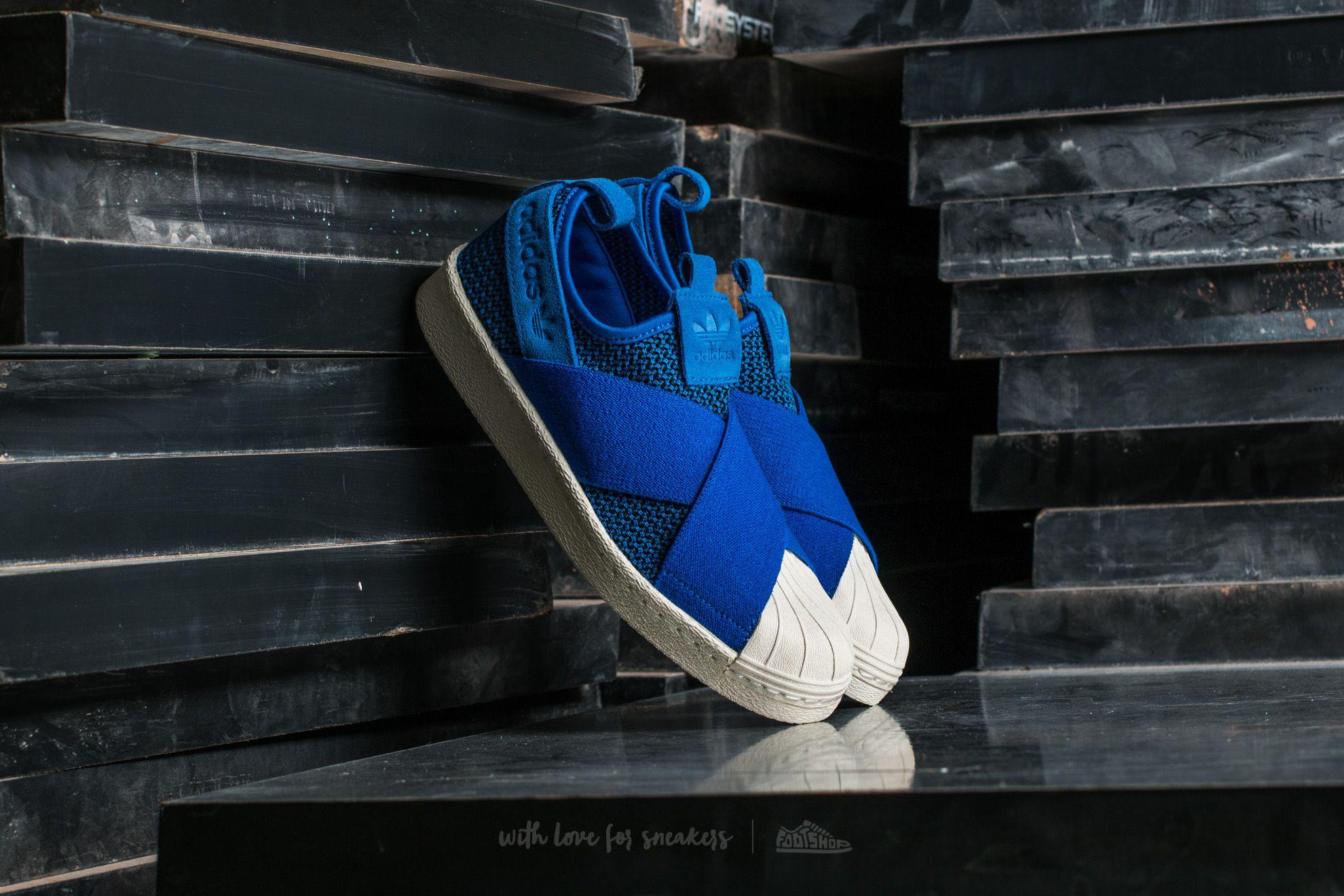 adidas superstar slip on blu adidas superstar slip on blu
