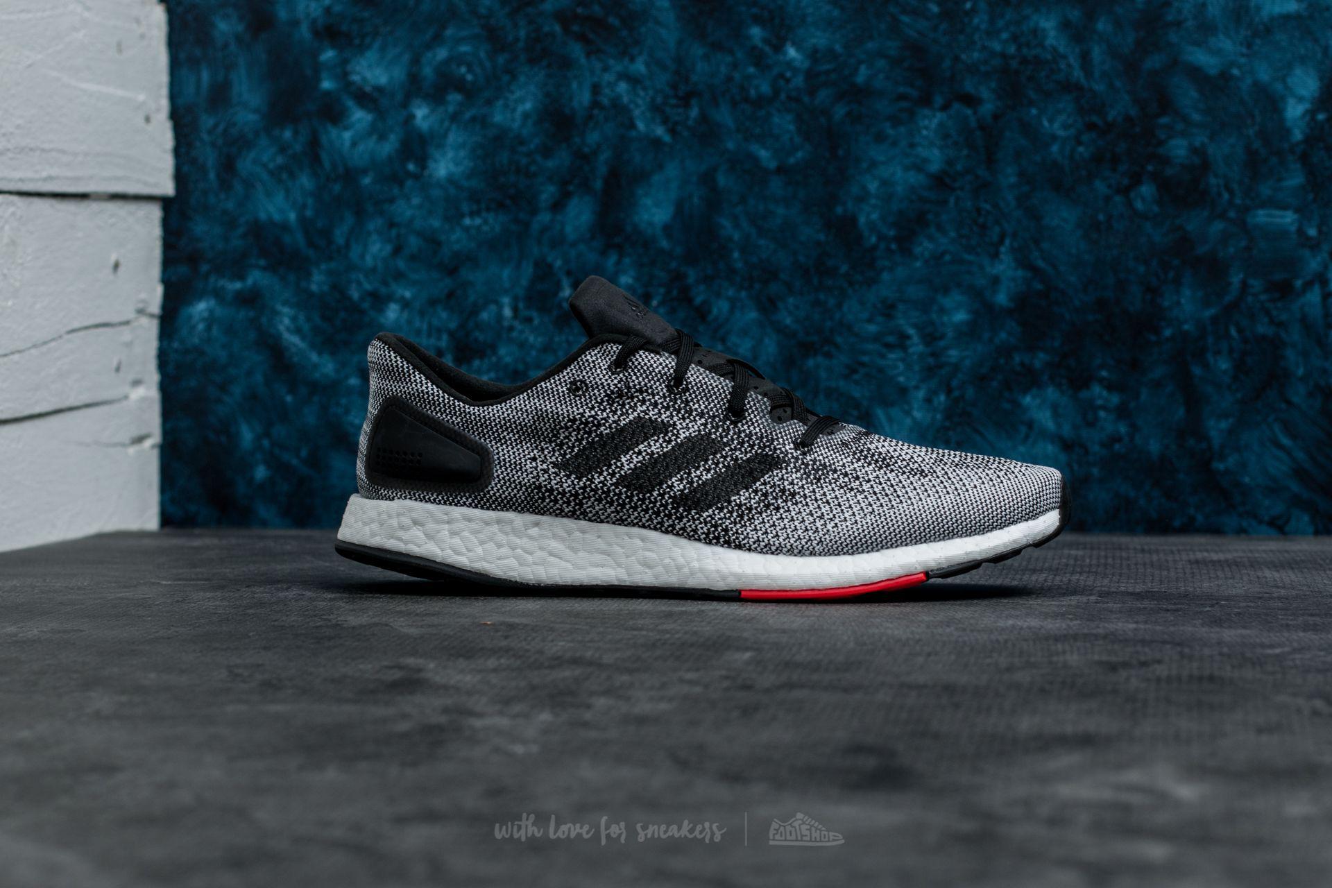 Lyst footshop adidas pureboost DPR Core Negro / FTW blanco en negro Lyst footshop adidas pureboost DPR Core Negro / FTW blanco en negro