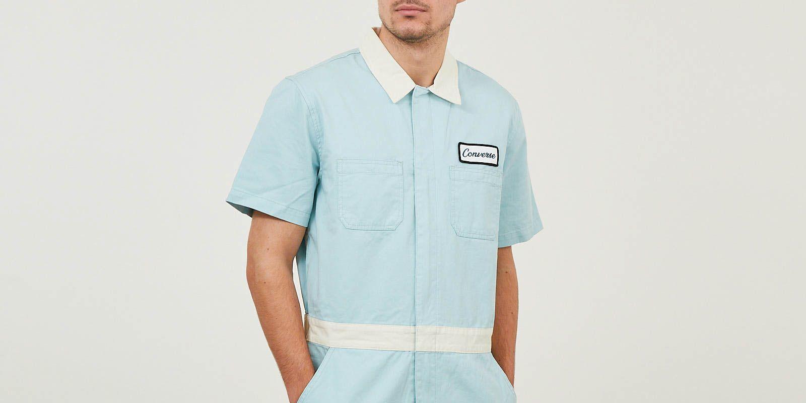 Converse X Golf Le Fleur Boiler Suit Light Blue/ White for Men - Lyst