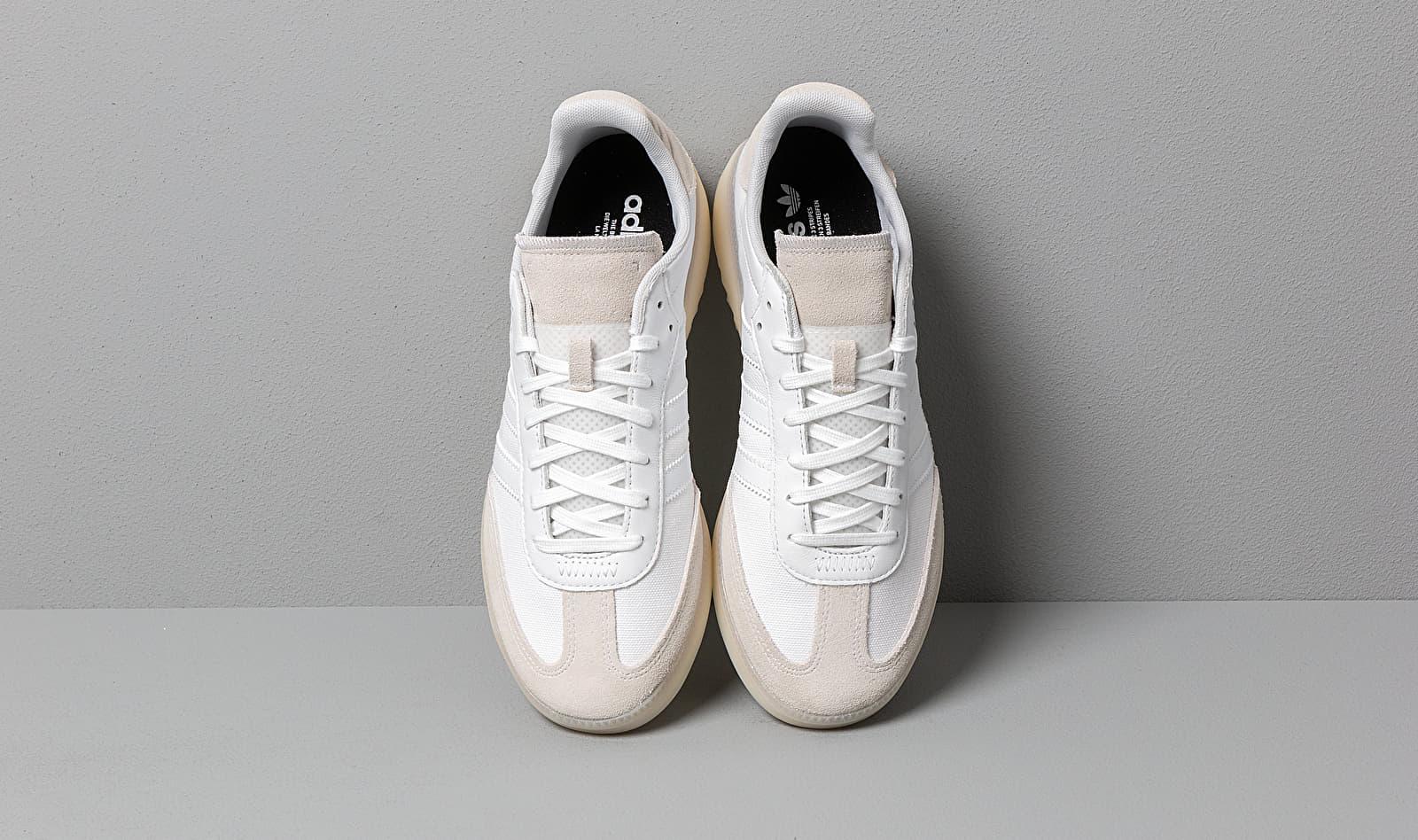 Adidas Samba Rm Ftw White/ Ftw White/ Grey Two Adidas Samba Rm Ftw White/ Ftw White/ Grey Two