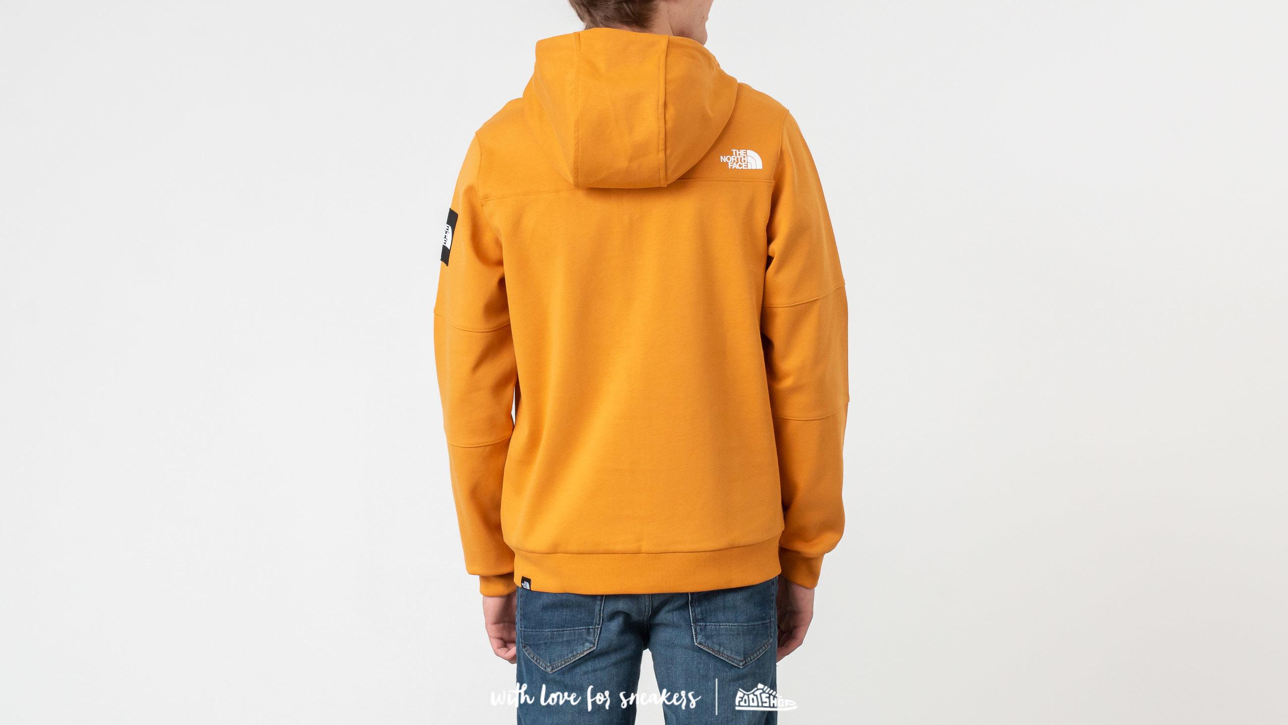 north face yellow sweatshirt