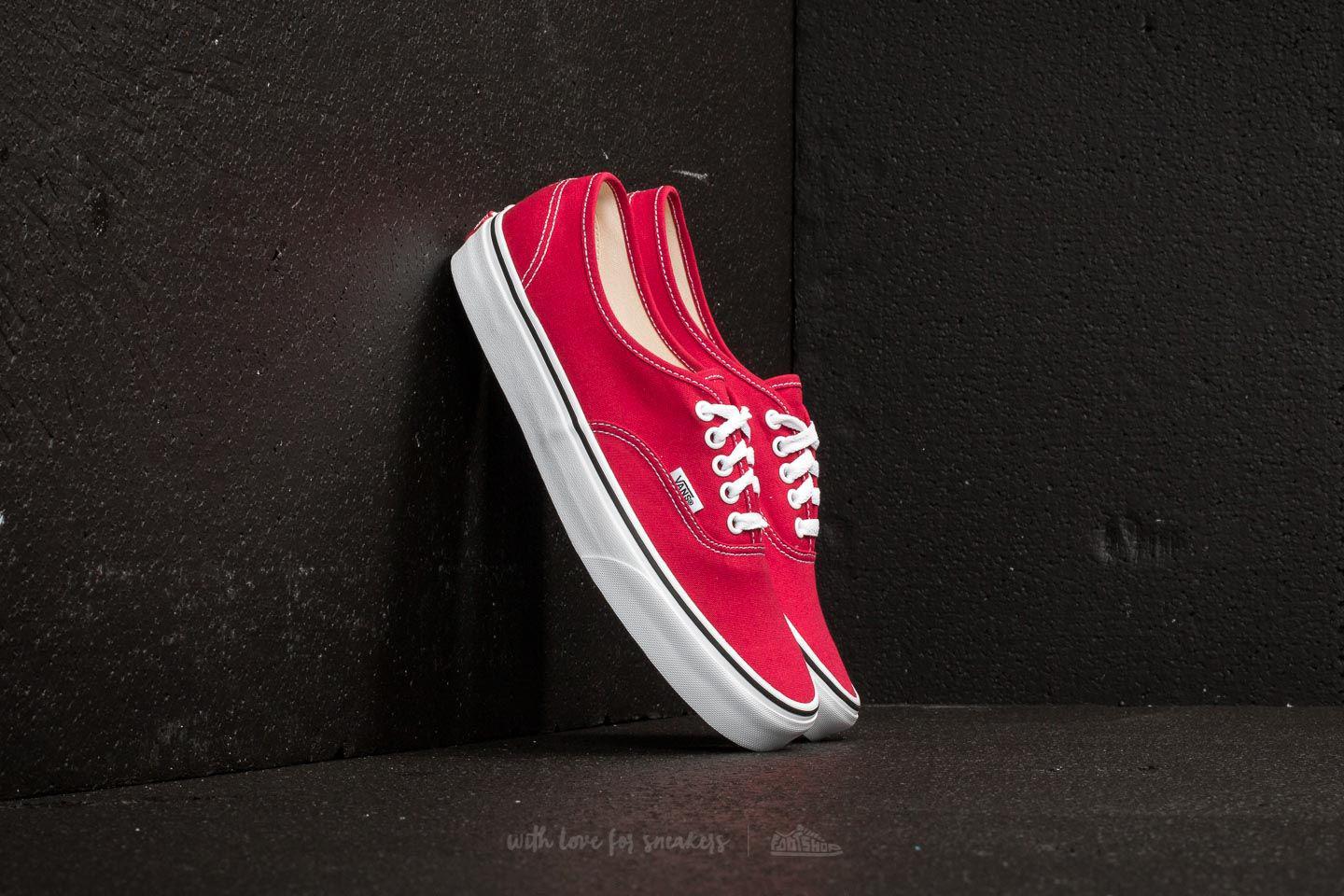 vans authentic crimson vans authentic crimson