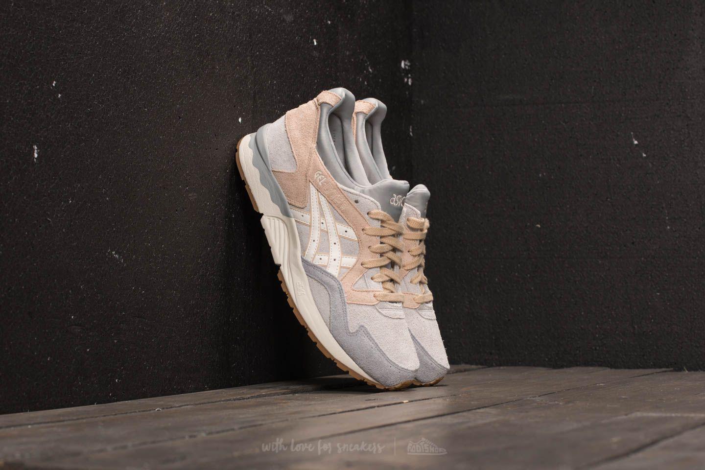 asics gel lyte v glacier grey & cream asics gel lyte v glacier grey & cream