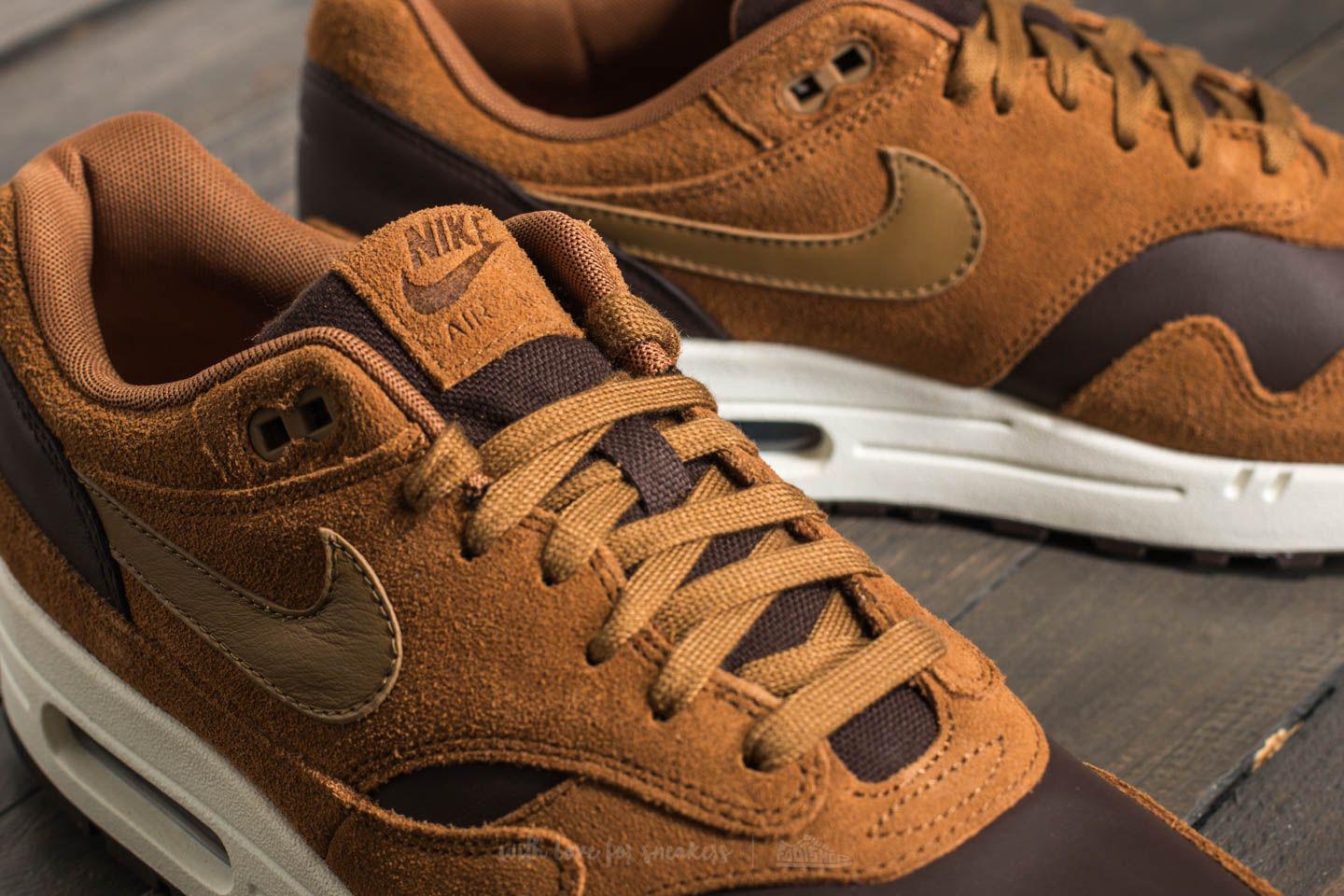 Nike Air Max 1 Premium Leather Ale Brown/ Golde Beige in Brown for ... Nike Air Max 1 Premium Leather Ale Brown/ Golde Beige in Brown for ...
