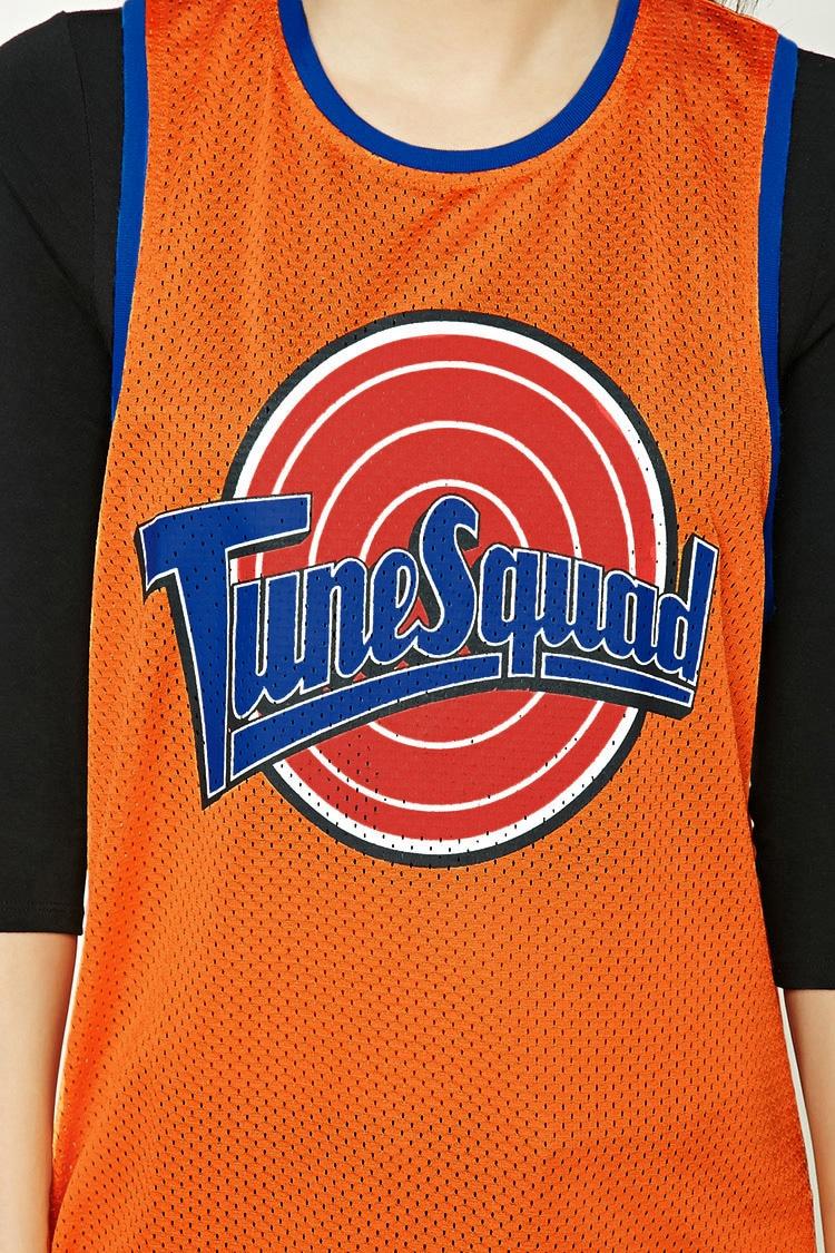 Lyst - Forever 21 Tune Squad Graphic Jersey in Orange