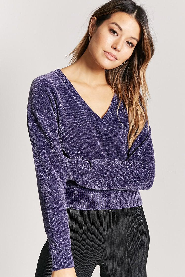 forever 21 chenille sweater
